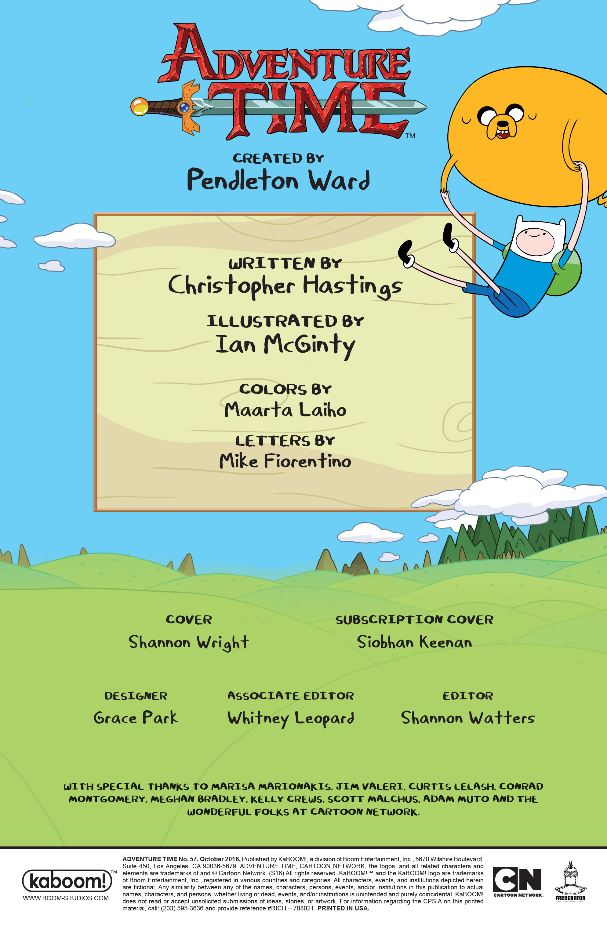 Read online Adventure Time comic -  Issue #57 - 2