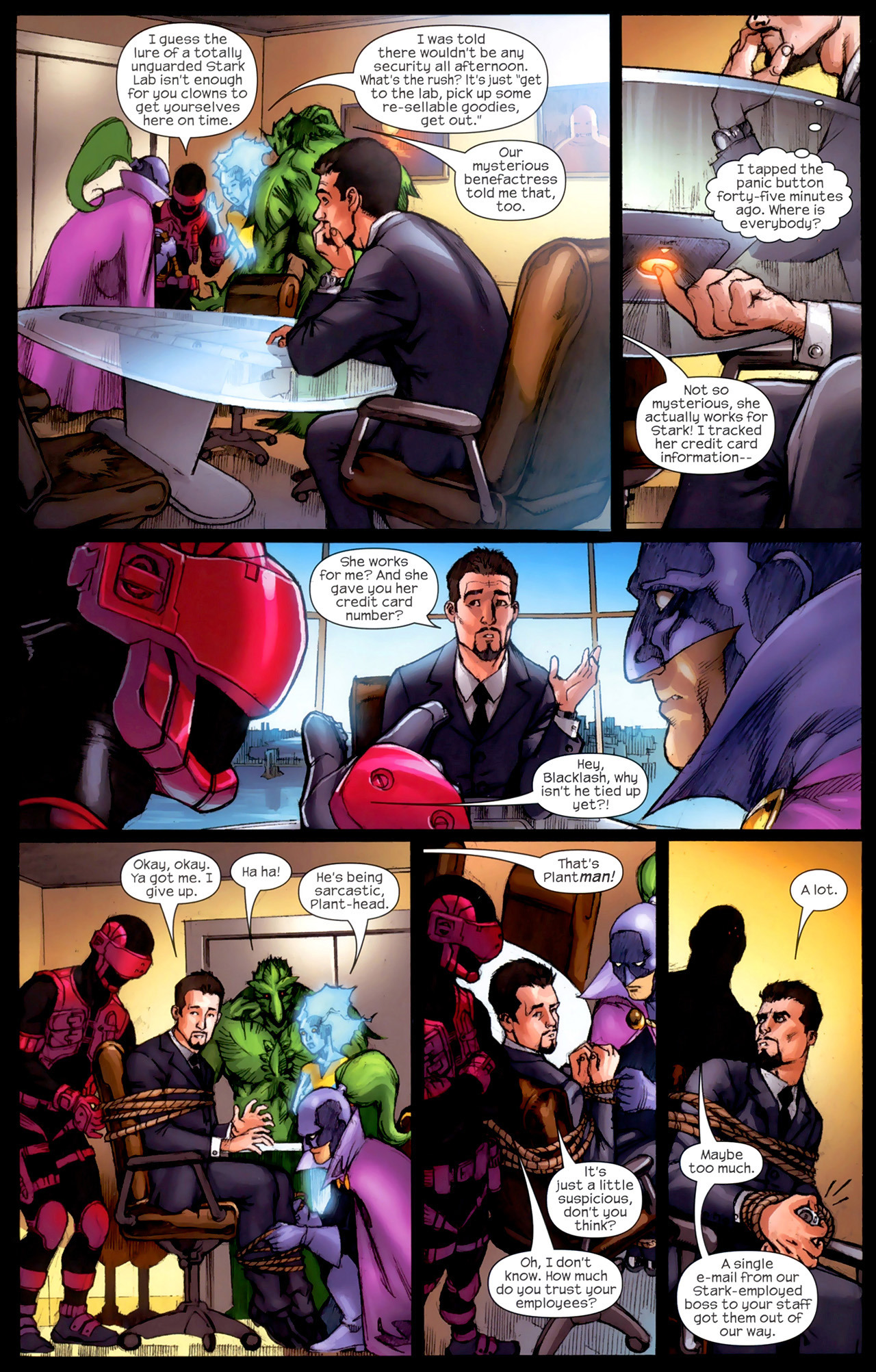 Read online Iron Man: Golden Avenger comic -  Issue # Full - 10
