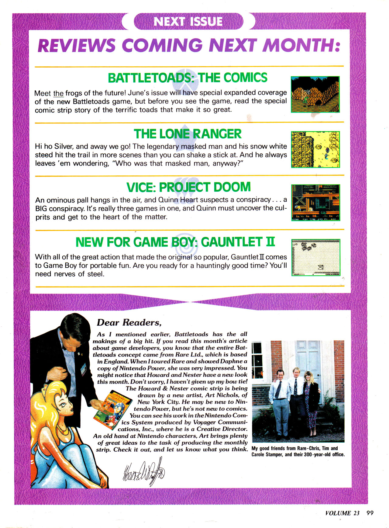 Read online Nintendo Power comic -  Issue #23 - 106
