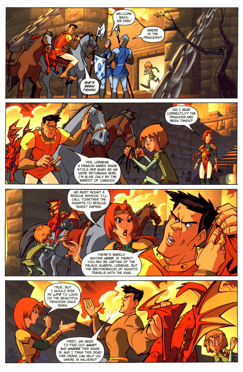 Read online Dragon's Lair comic -  Issue #1 - 19