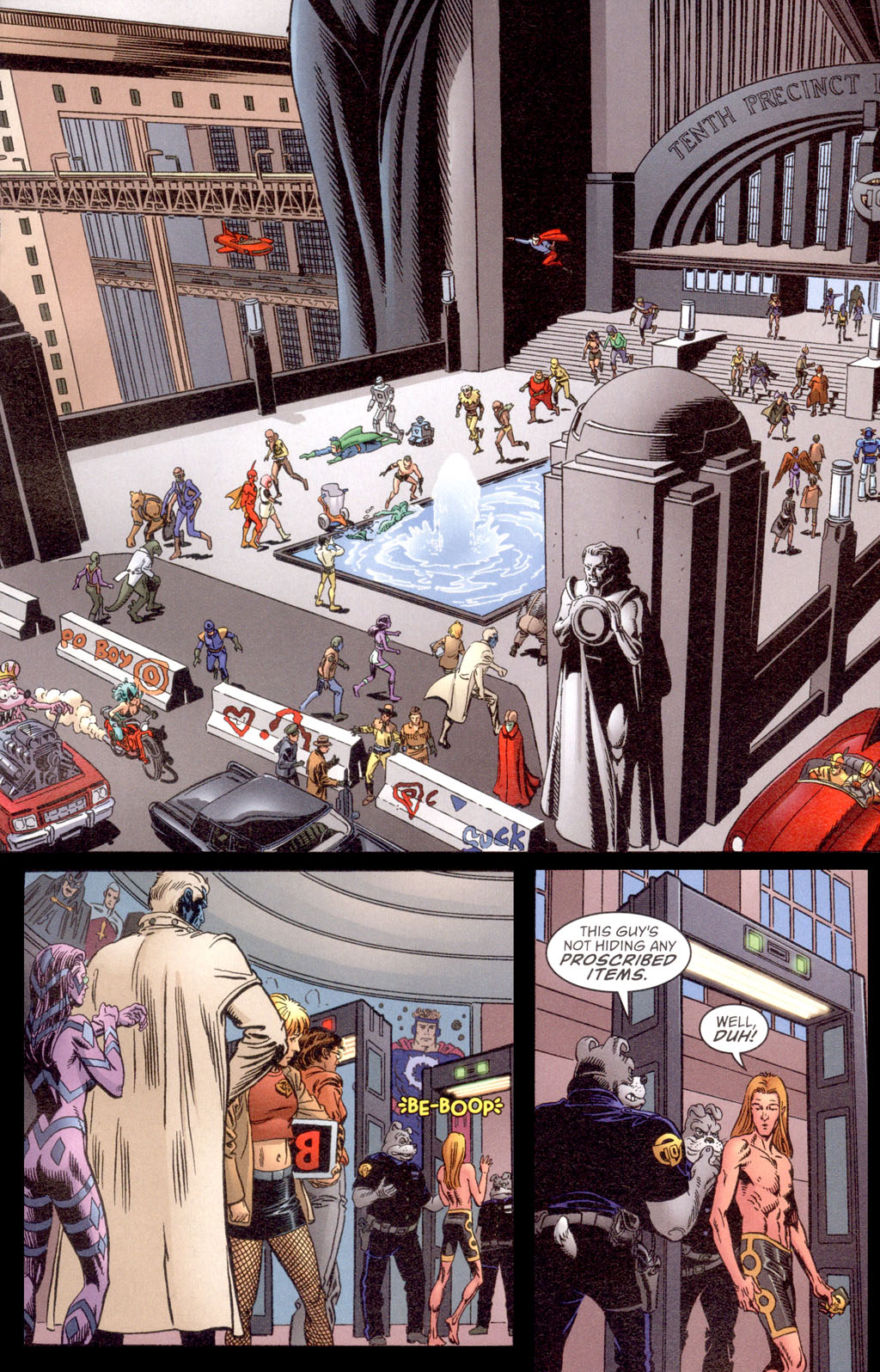 Read online Top 10: Beyond The Farthest Precinct comic -  Issue #1 - 13