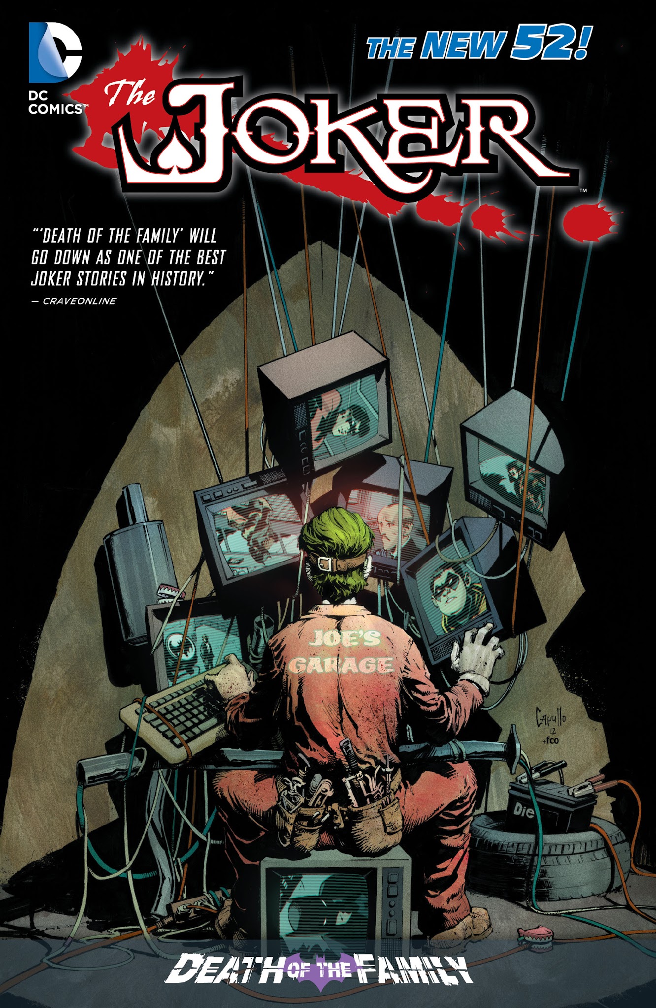 Read online The Joker: Death of the Family comic -  Issue # TPB - 1