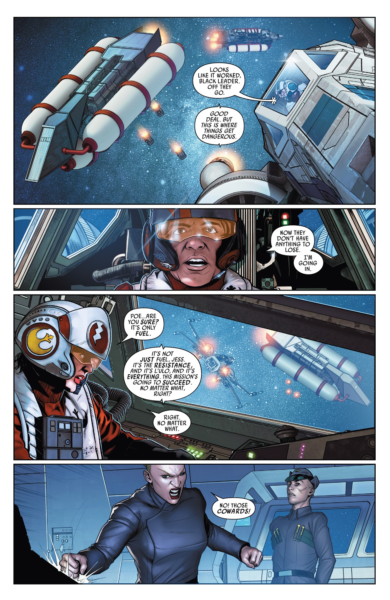 Read online Star Wars: Poe Dameron comic -  Issue #16 - 17