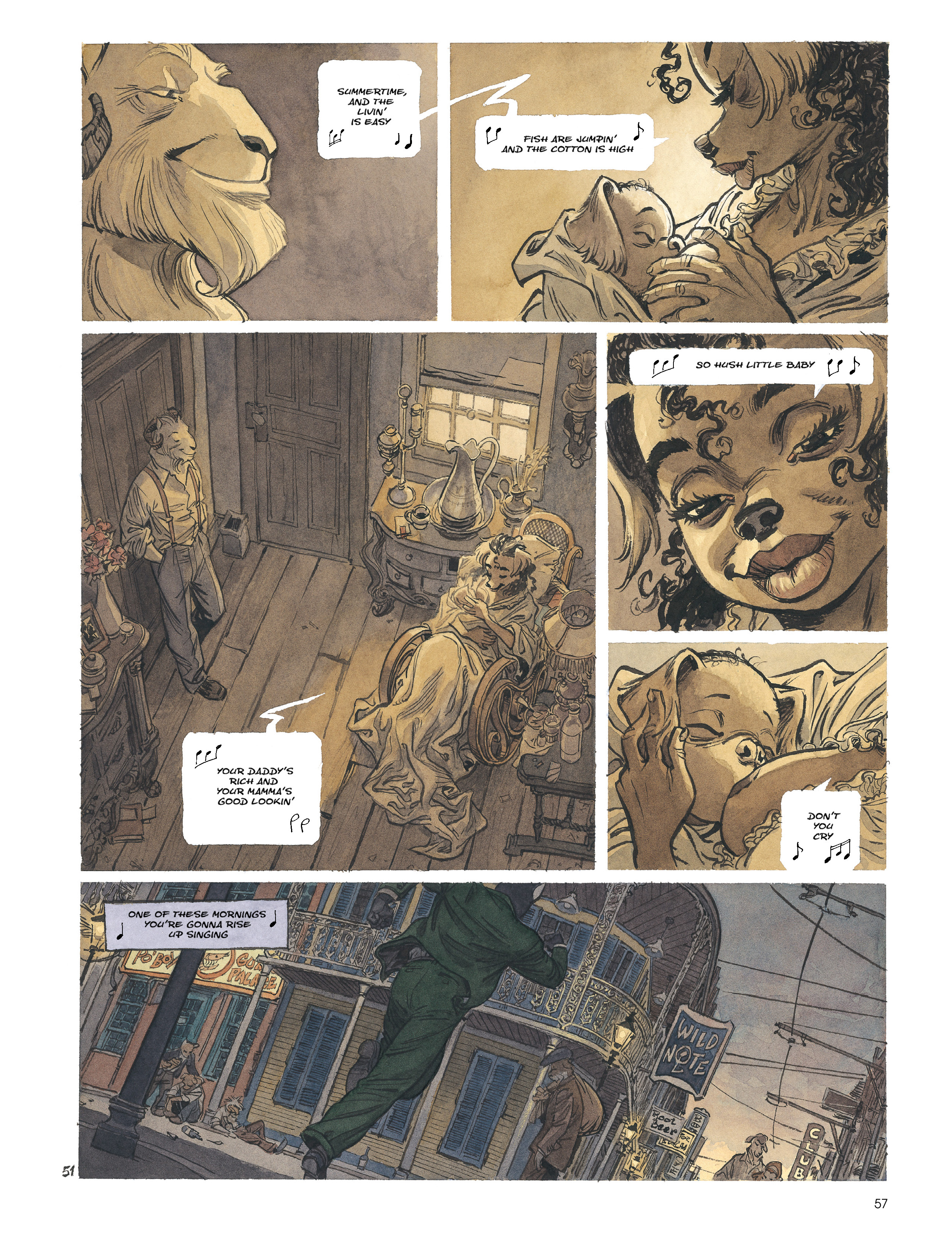 Read online Blacksad: A Silent Hell comic -  Issue # TPB - 58