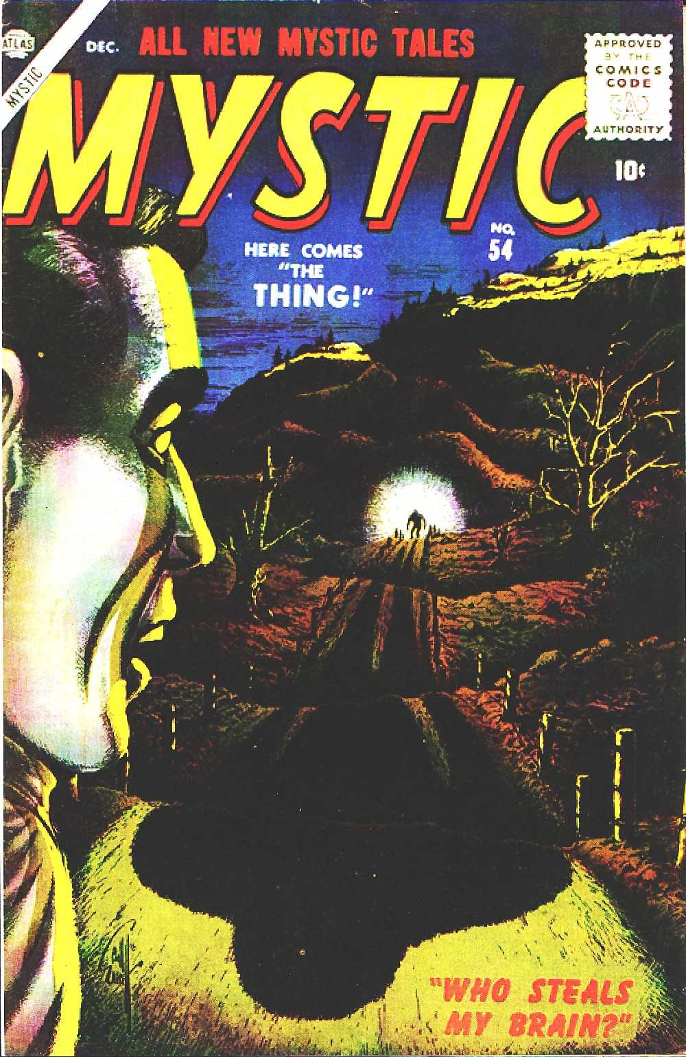 Read online Mystic (1951) comic -  Issue #54 - 1