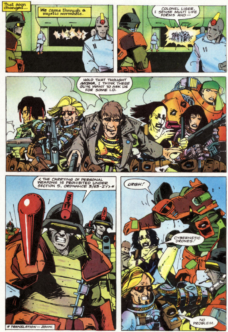 Read online Warheads comic -  Issue #8 - 17