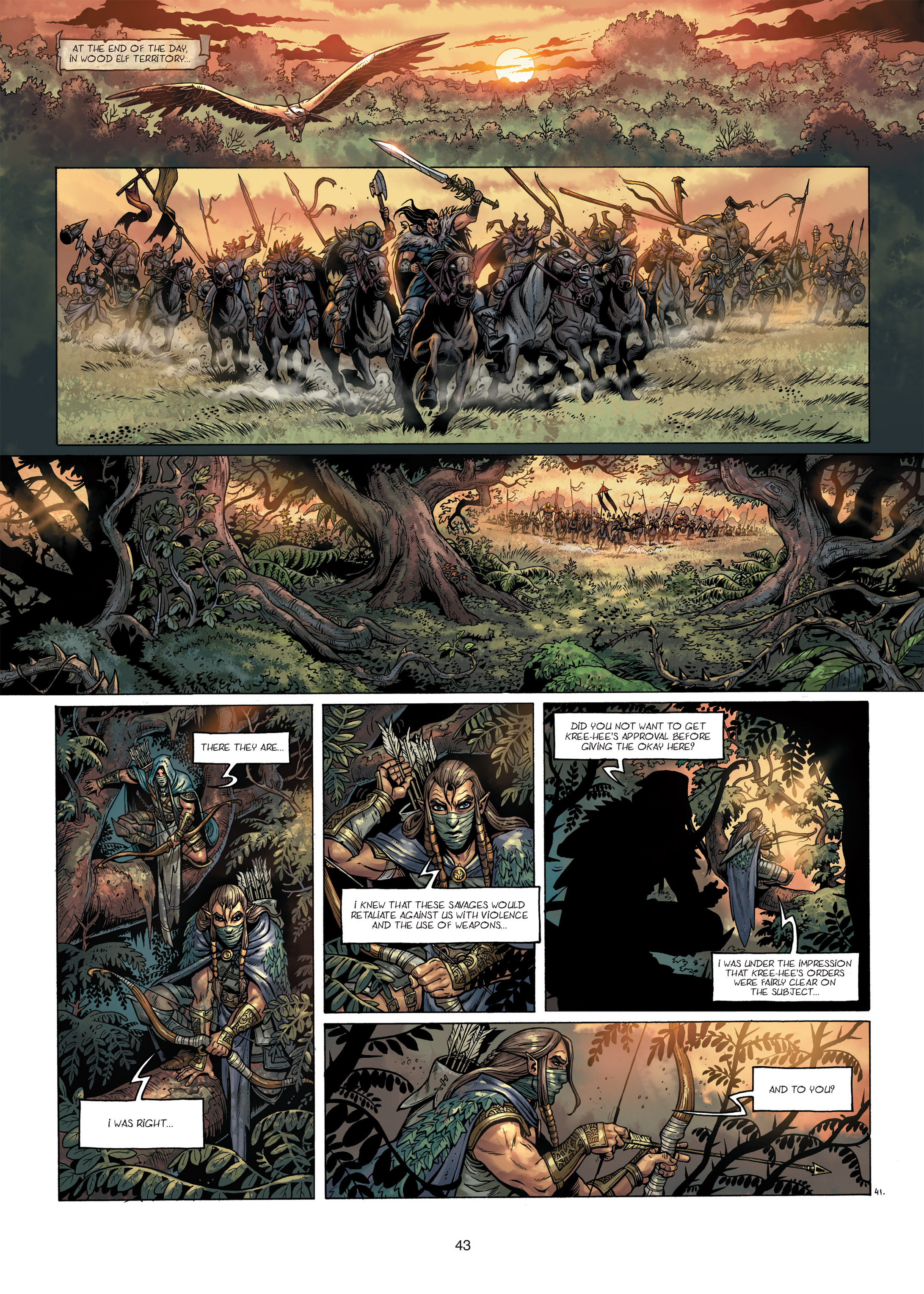 Read online Elves comic -  Issue #4 - 42