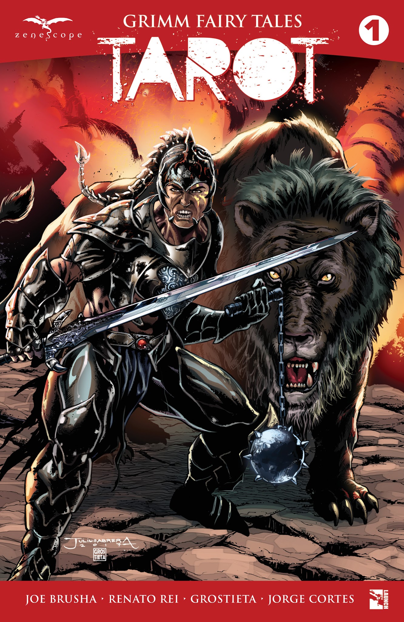 Read online Grimm Fairy Tales: Tarot comic -  Issue #1 - 1
