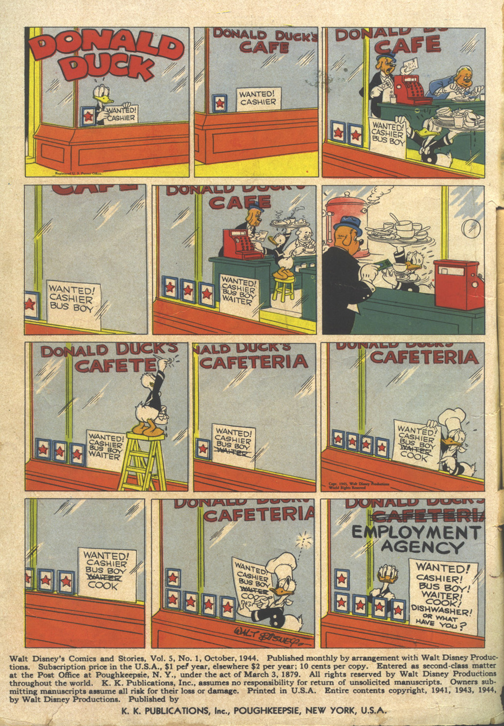 Read online Walt Disney's Comics and Stories comic -  Issue #49 - 2