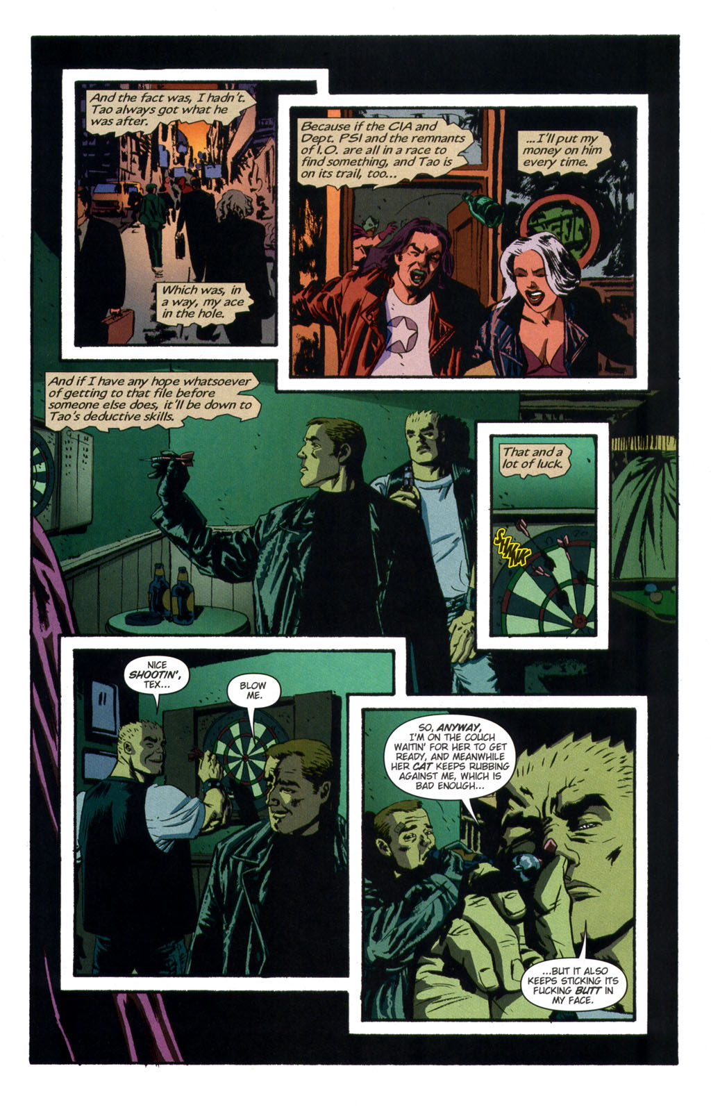 Read online Sleeper comic -  Issue #9 - 11