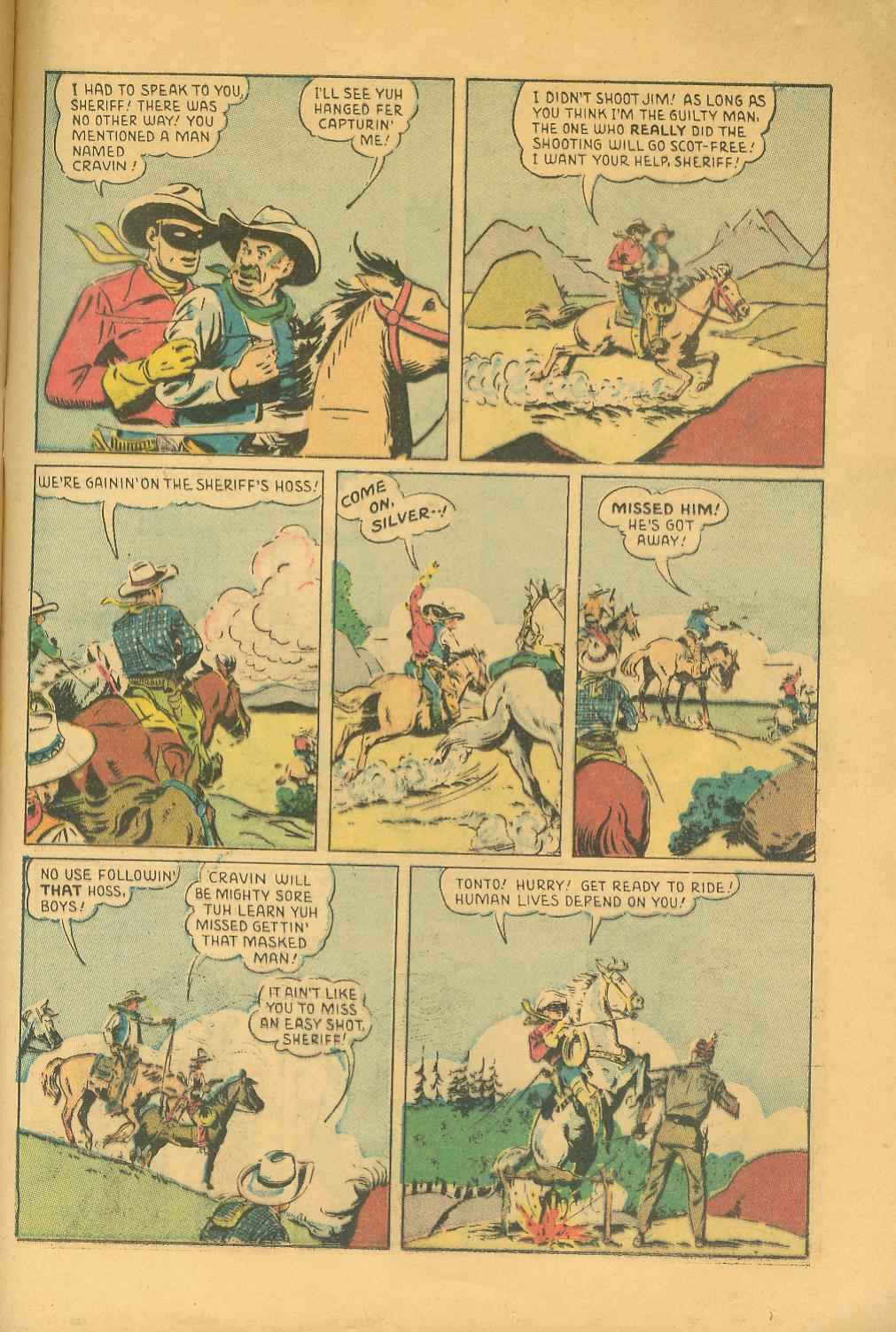 Read online The Lone Ranger (1948) comic -  Issue #28 - 37