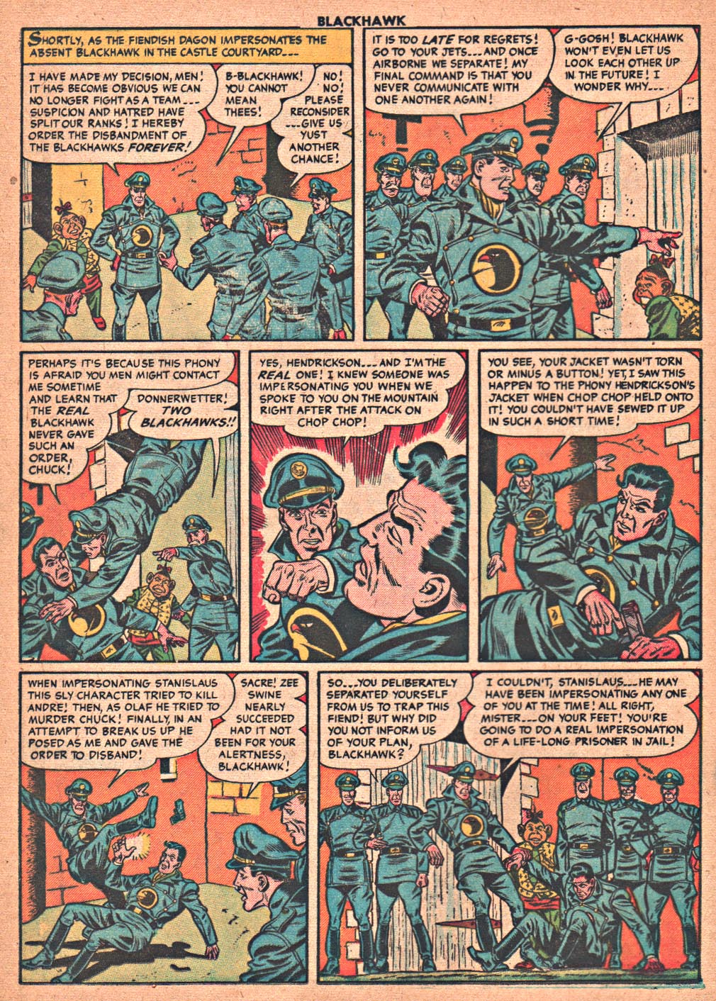 Read online Blackhawk (1957) comic -  Issue #85 - 12