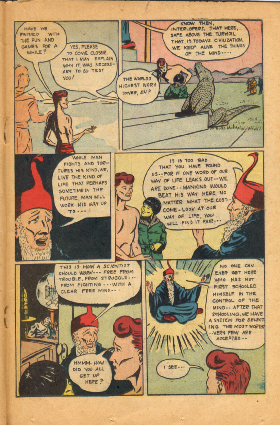 Read online Super-Magician Comics comic -  Issue #52 - 30