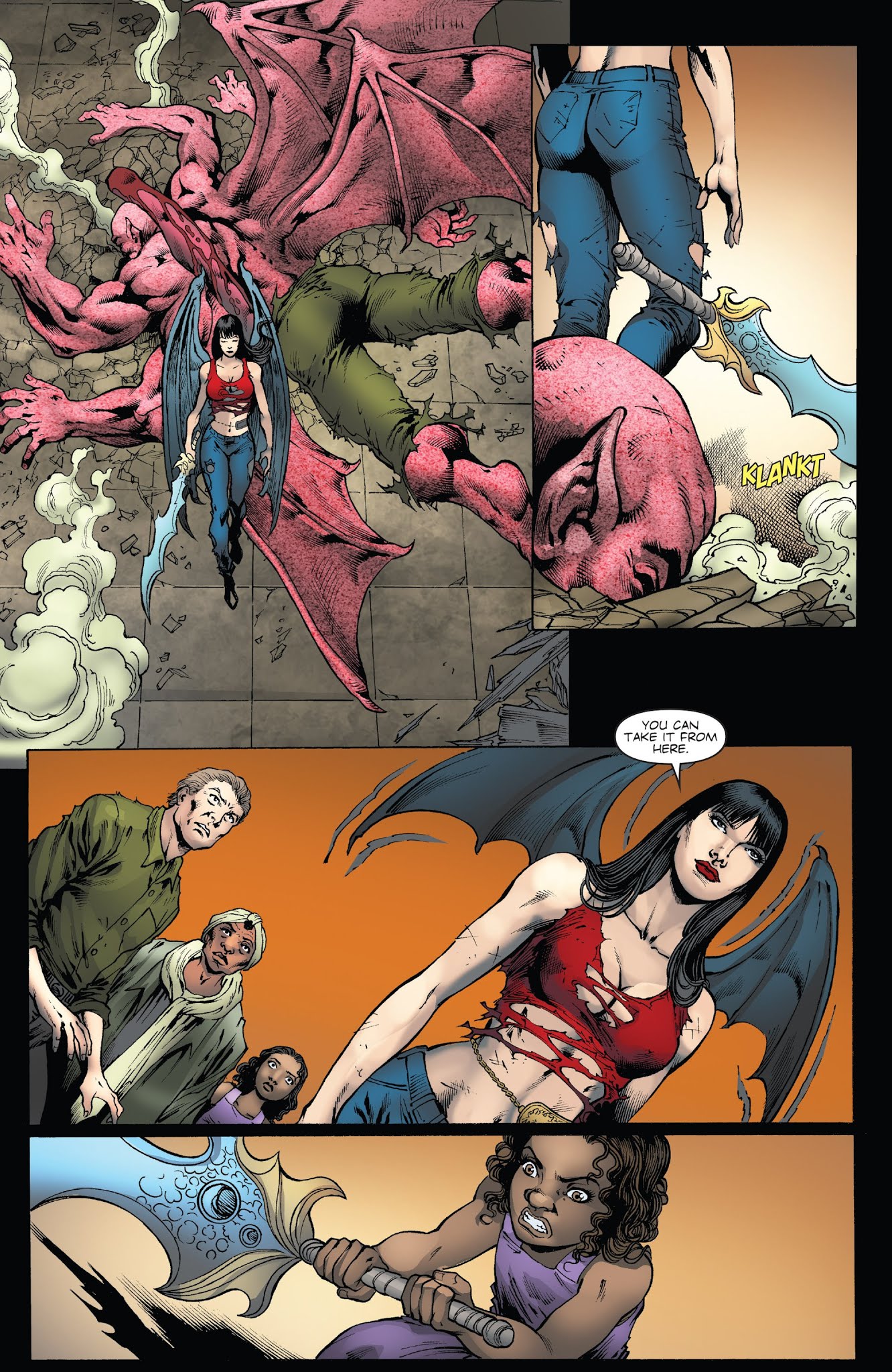 Read online Vampirella: Southern Gothic comic -  Issue #5 - 16