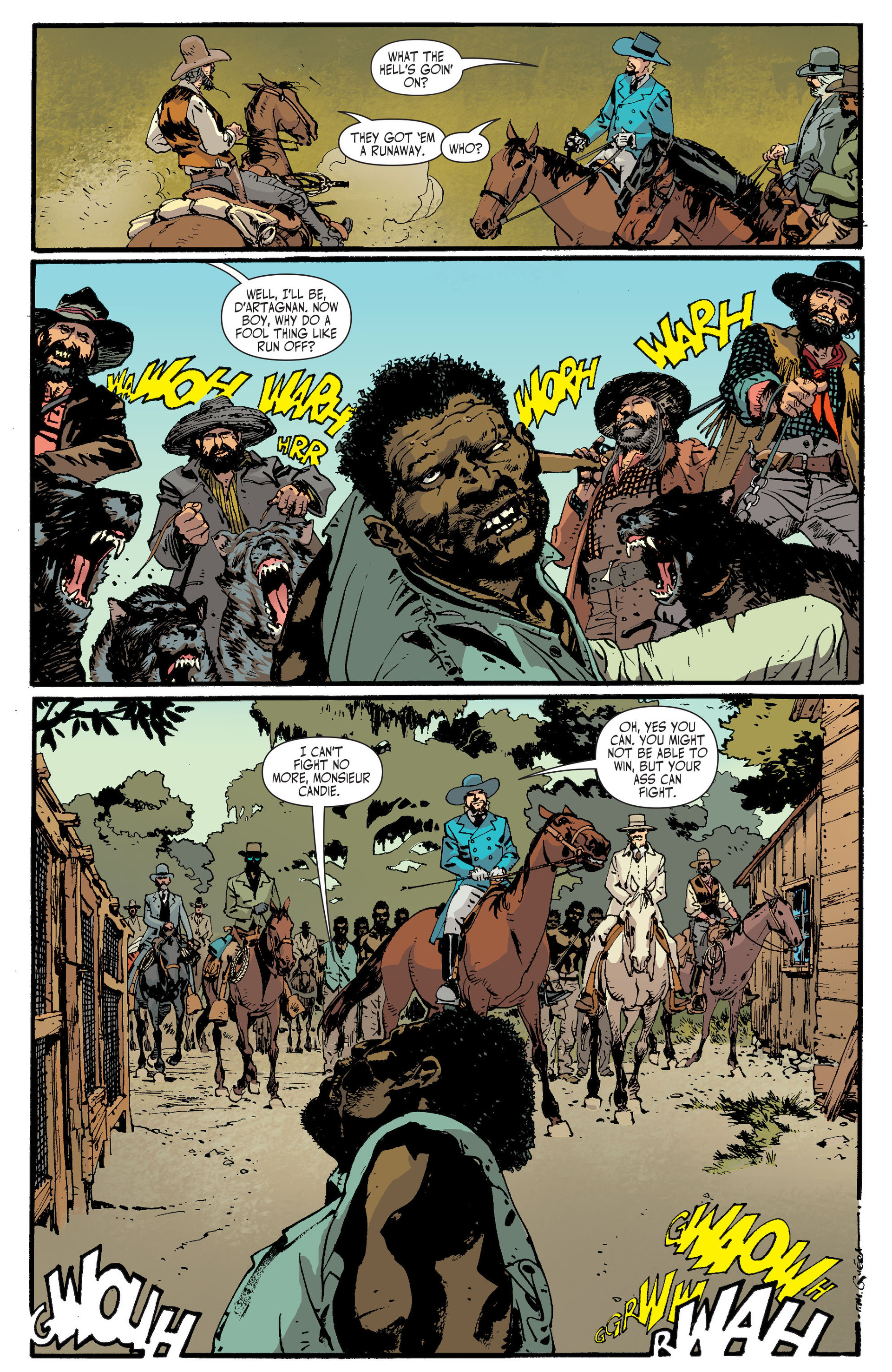 Read online Django Unchained comic -  Issue #4 - 33