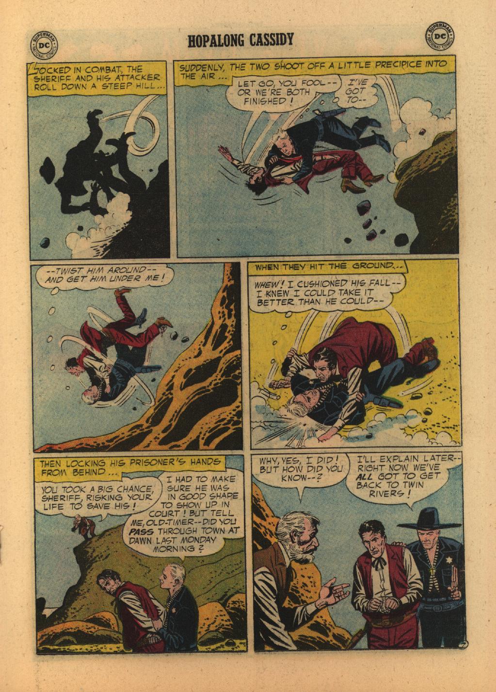 Read online Hopalong Cassidy comic -  Issue #114 - 19