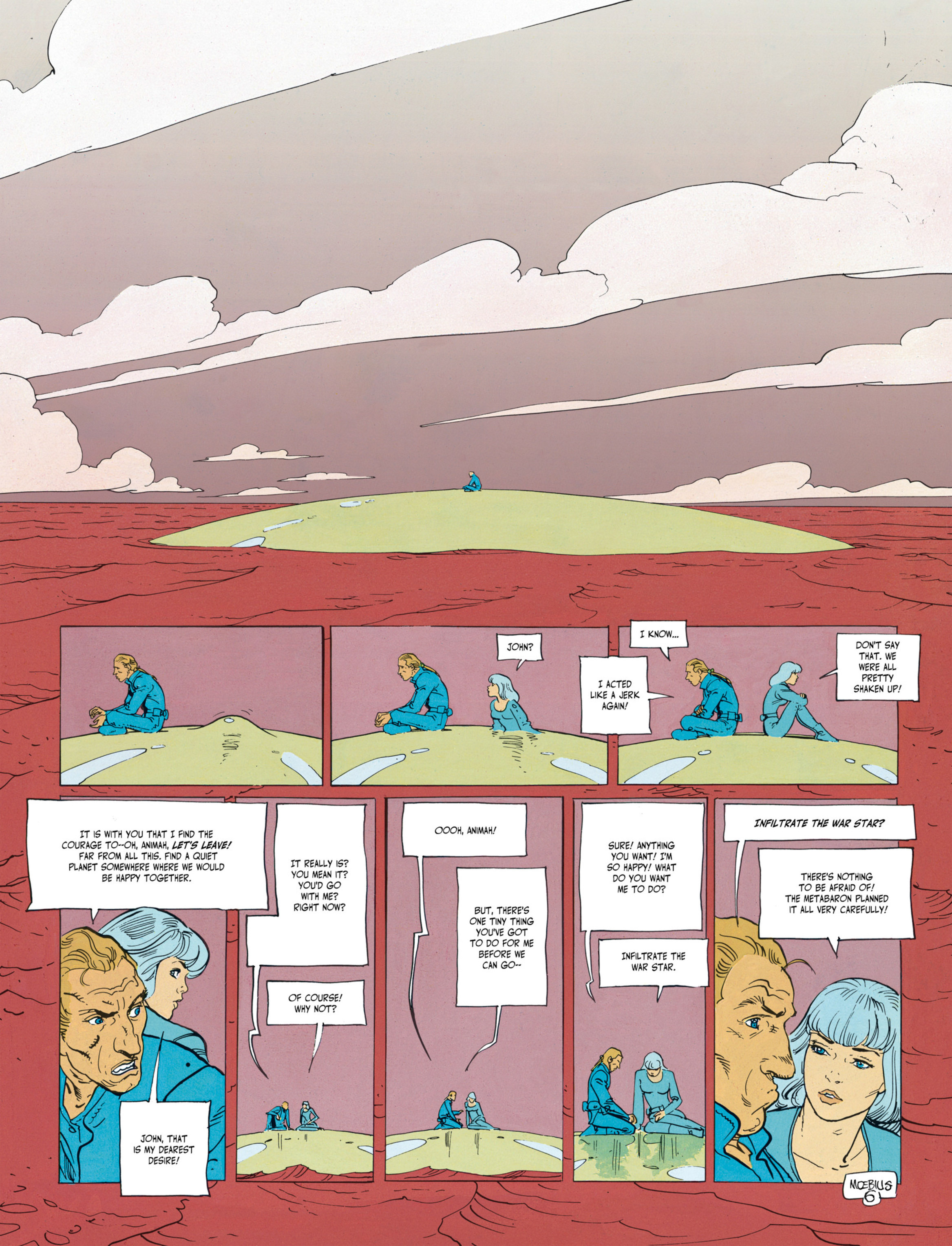 Read online The Incal comic -  Issue # TPB 5 - 9