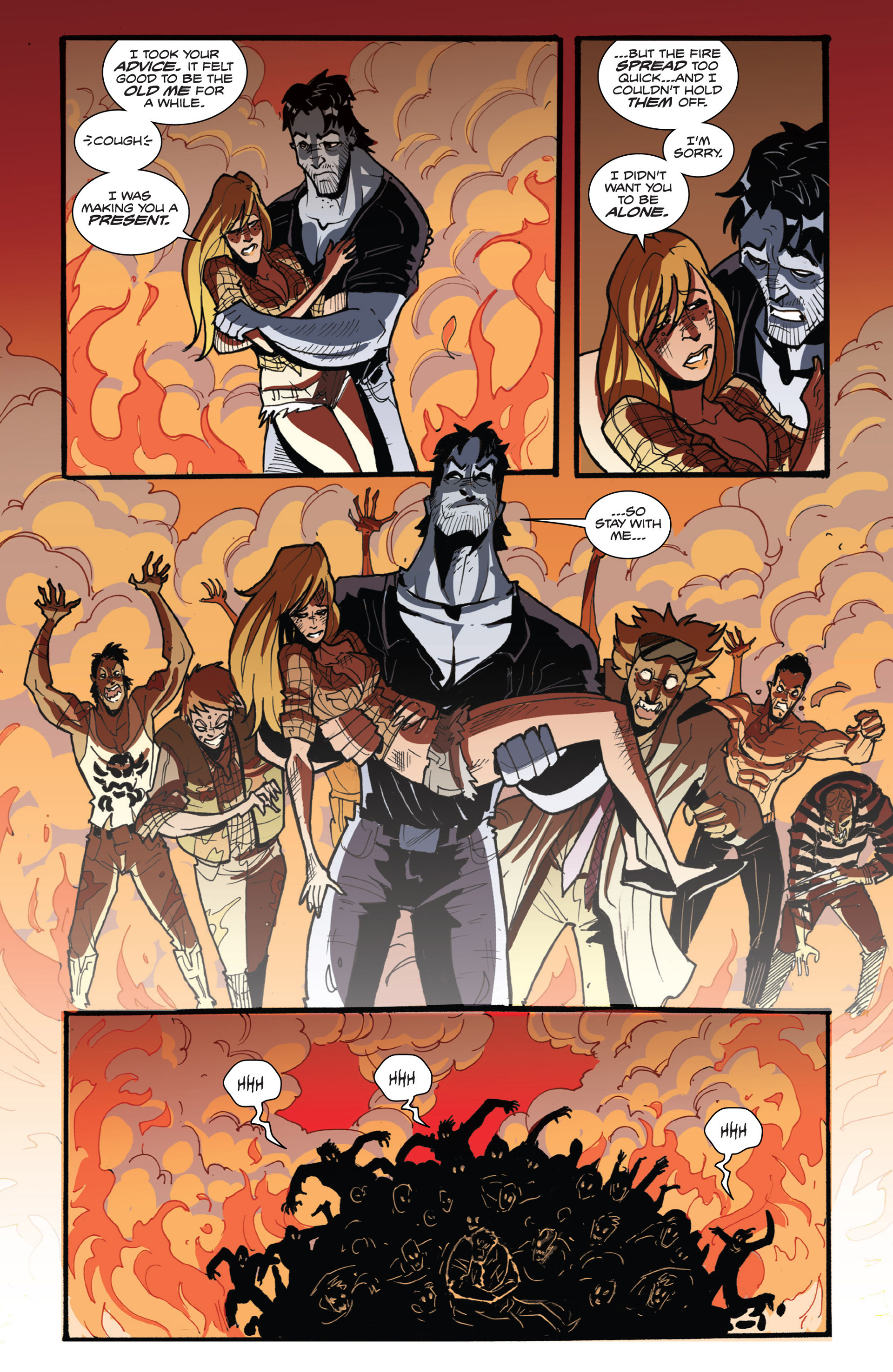 Read online Fanboys vs. Zombies comic -  Issue #17 - 19