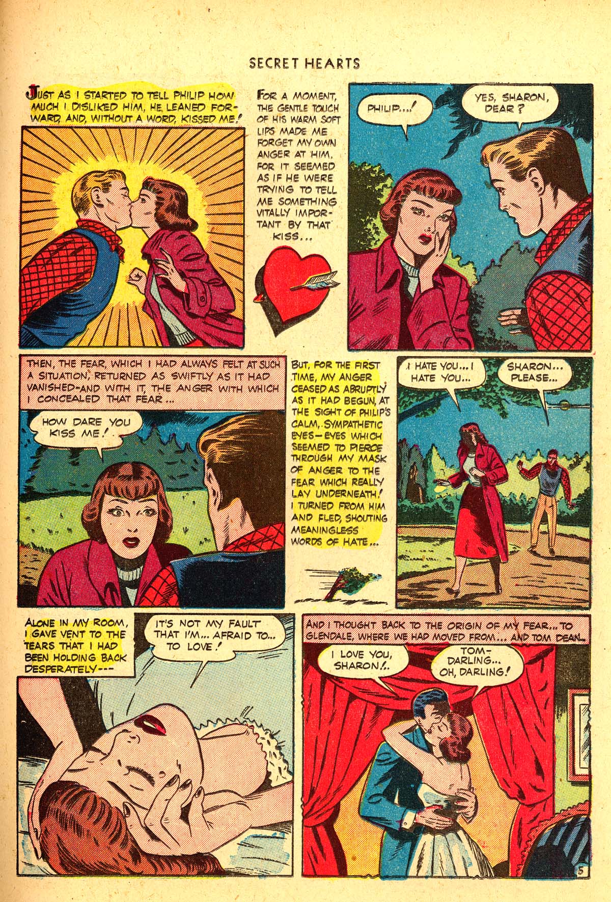 Read online Secret Hearts comic -  Issue #4 - 33