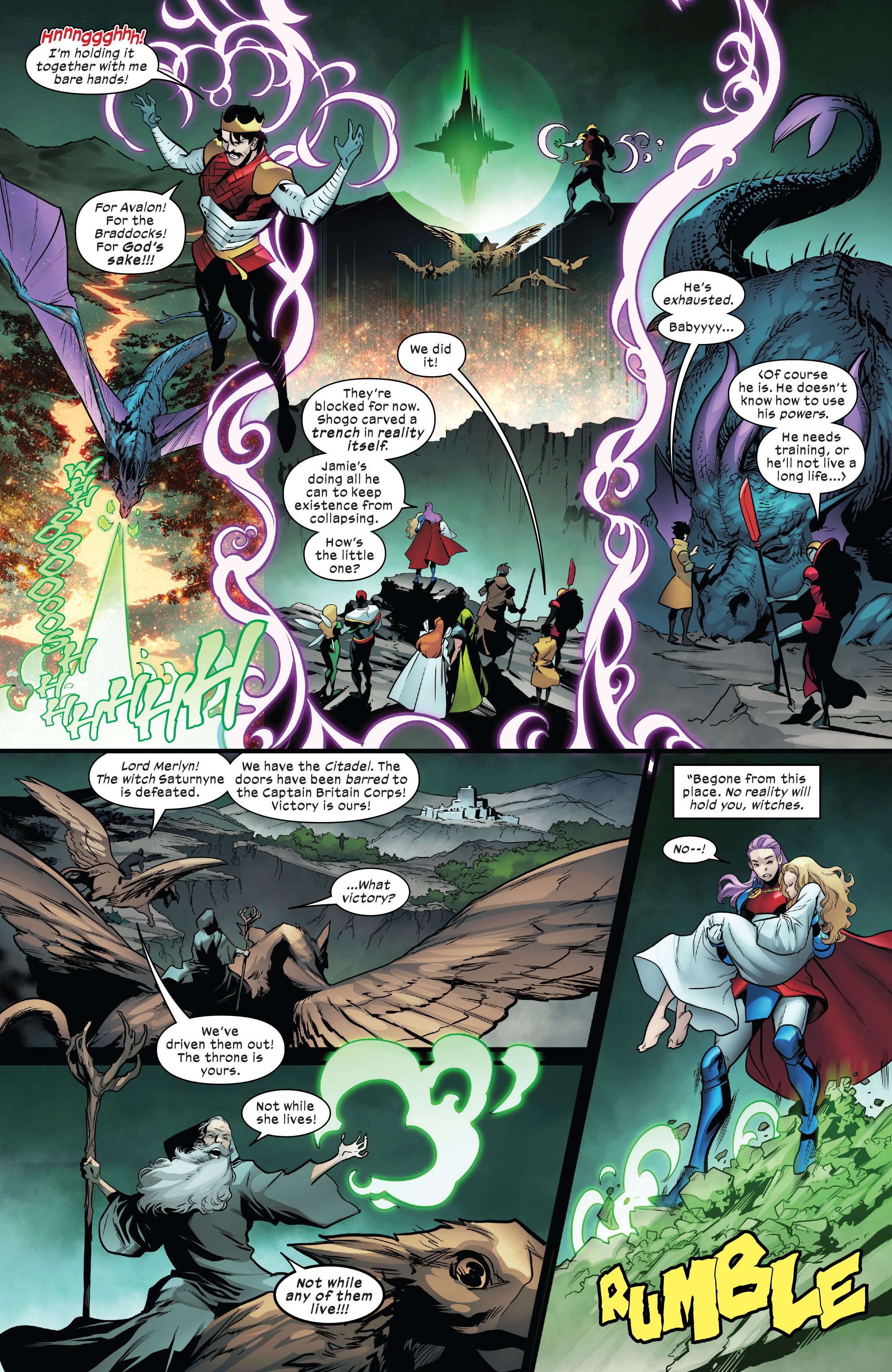 Read online Excalibur (2019) comic -  Issue #25 - 20