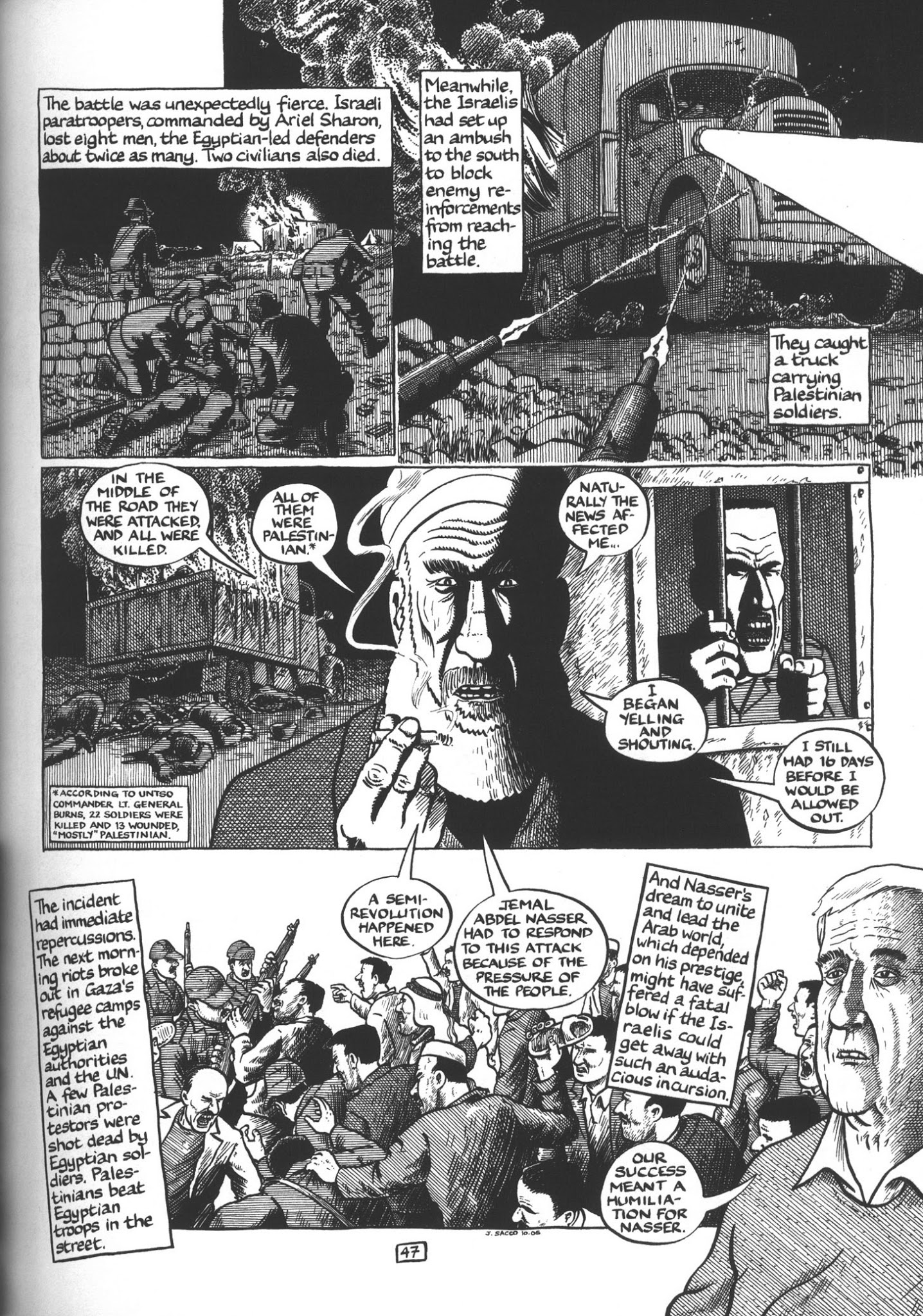 Read online Footnotes in Gaza comic -  Issue # TPB - 67
