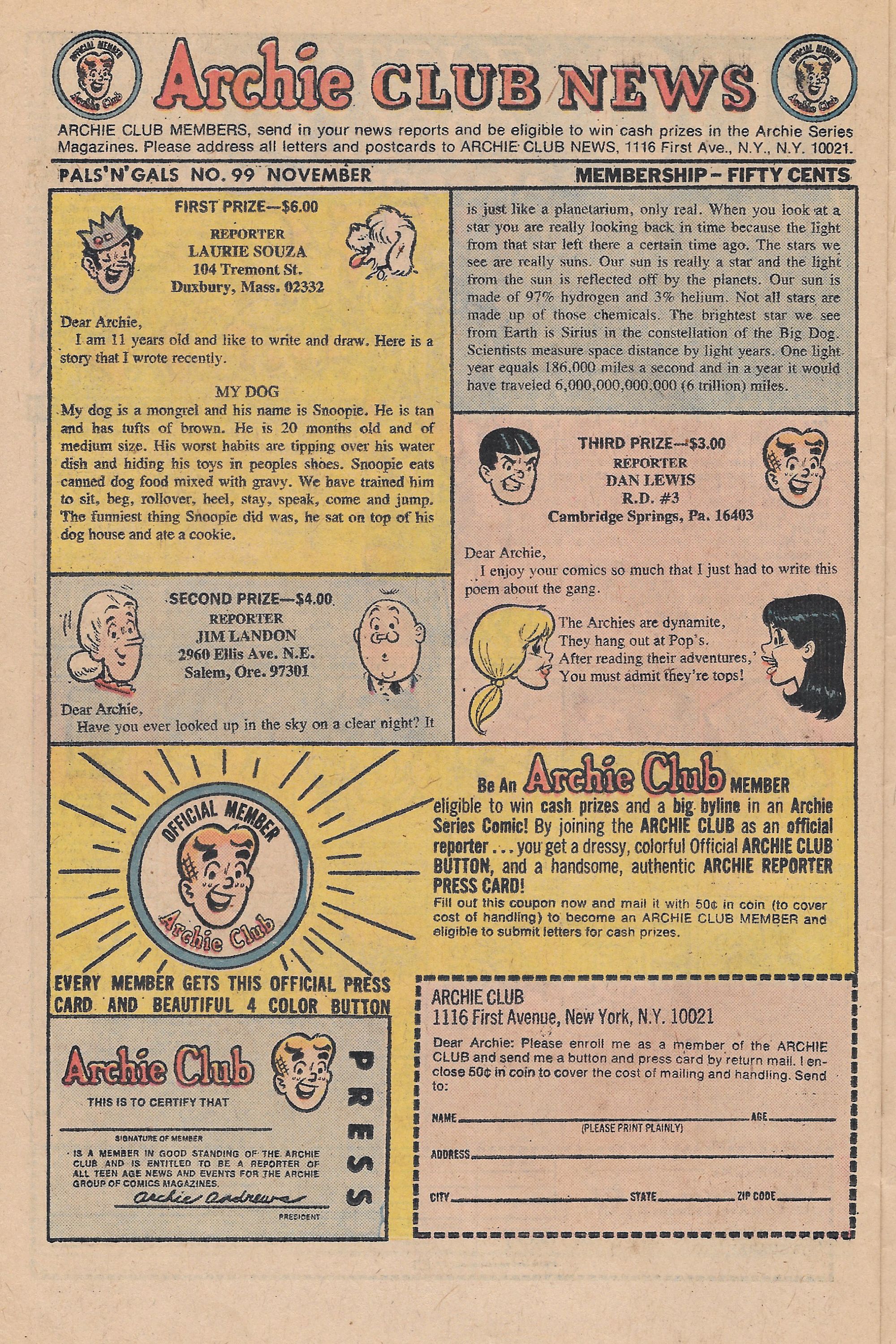 Read online Archie's Pals 'N' Gals (1952) comic -  Issue #99 - 26