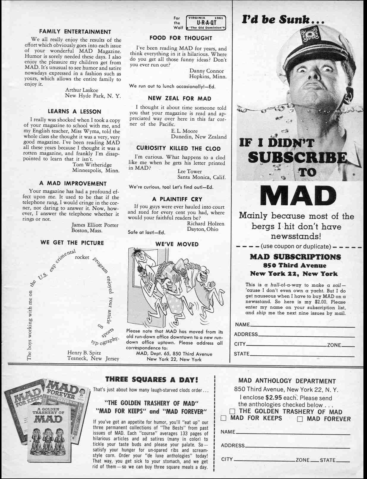 Read online MAD comic -  Issue #65 - 5