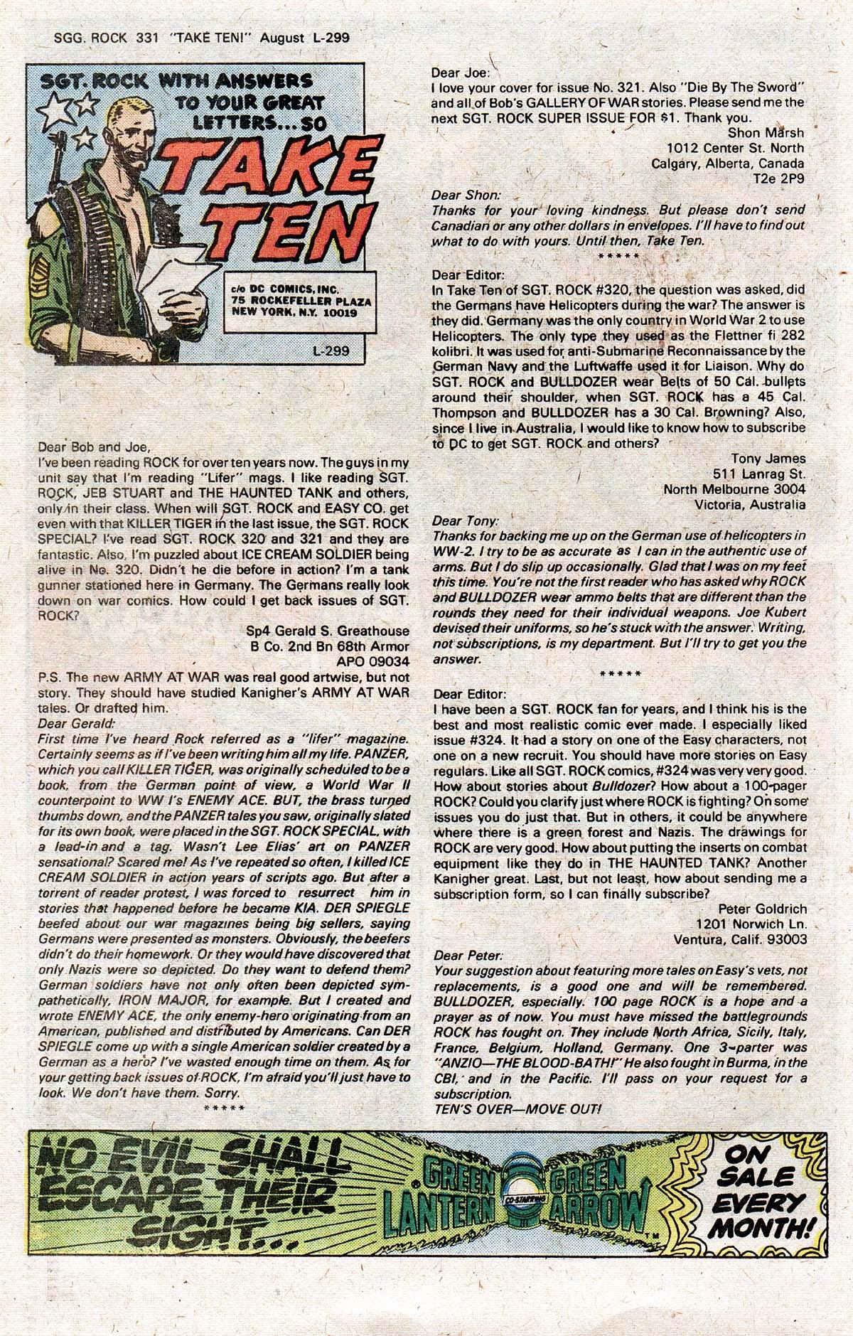 Read online Sgt. Rock comic -  Issue #331 - 22