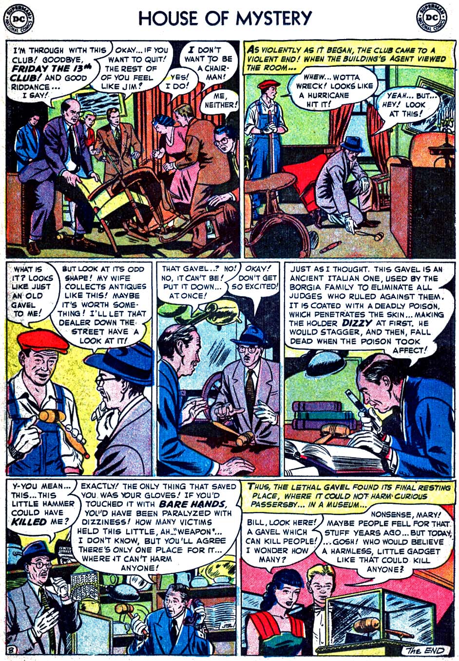 Read online House of Mystery (1951) comic -  Issue #4 - 20