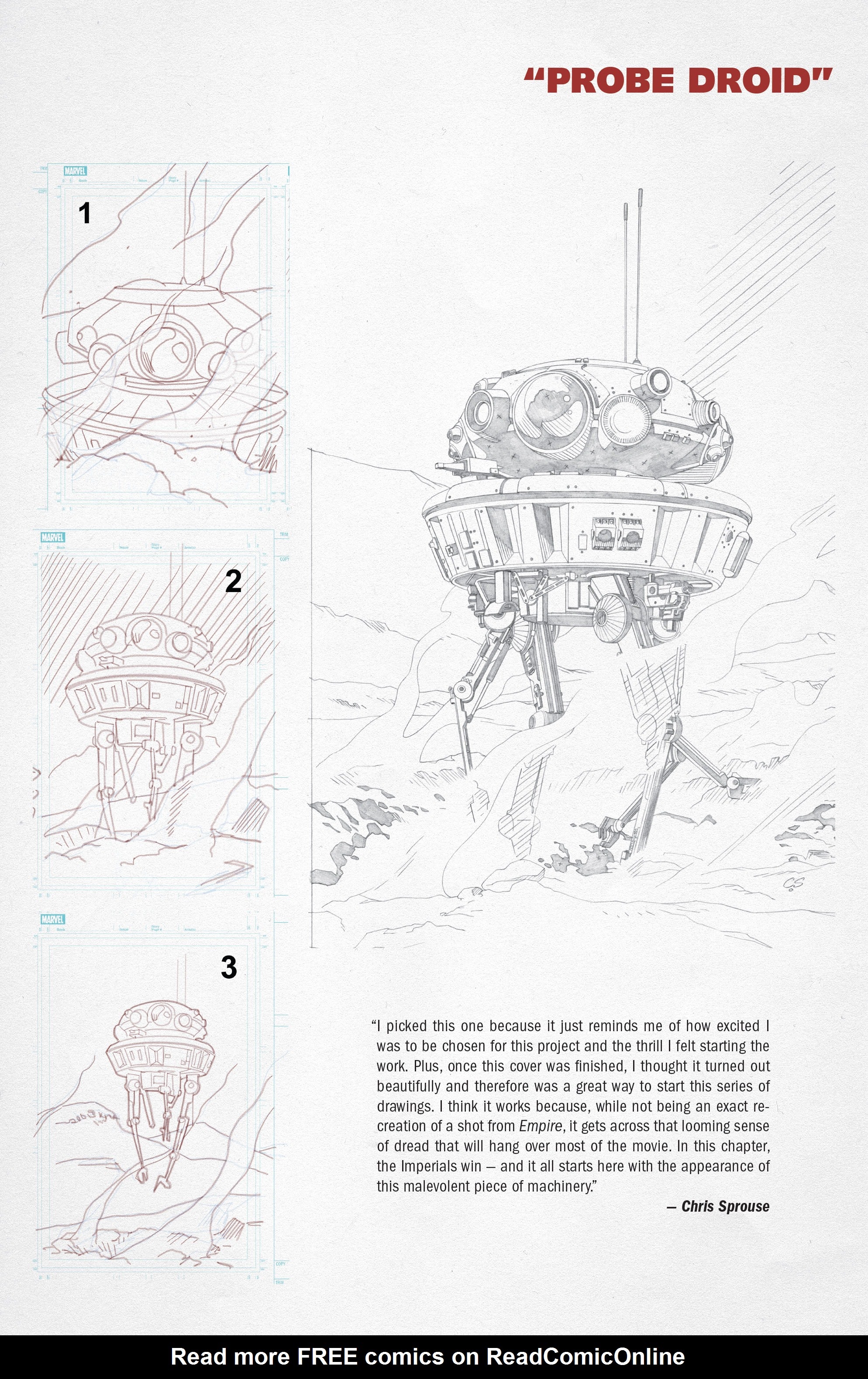 Read online Star Wars: The Empire Strikes Back - The 40th Anniversary Covers by Chris Sprouse comic -  Issue # Full - 45
