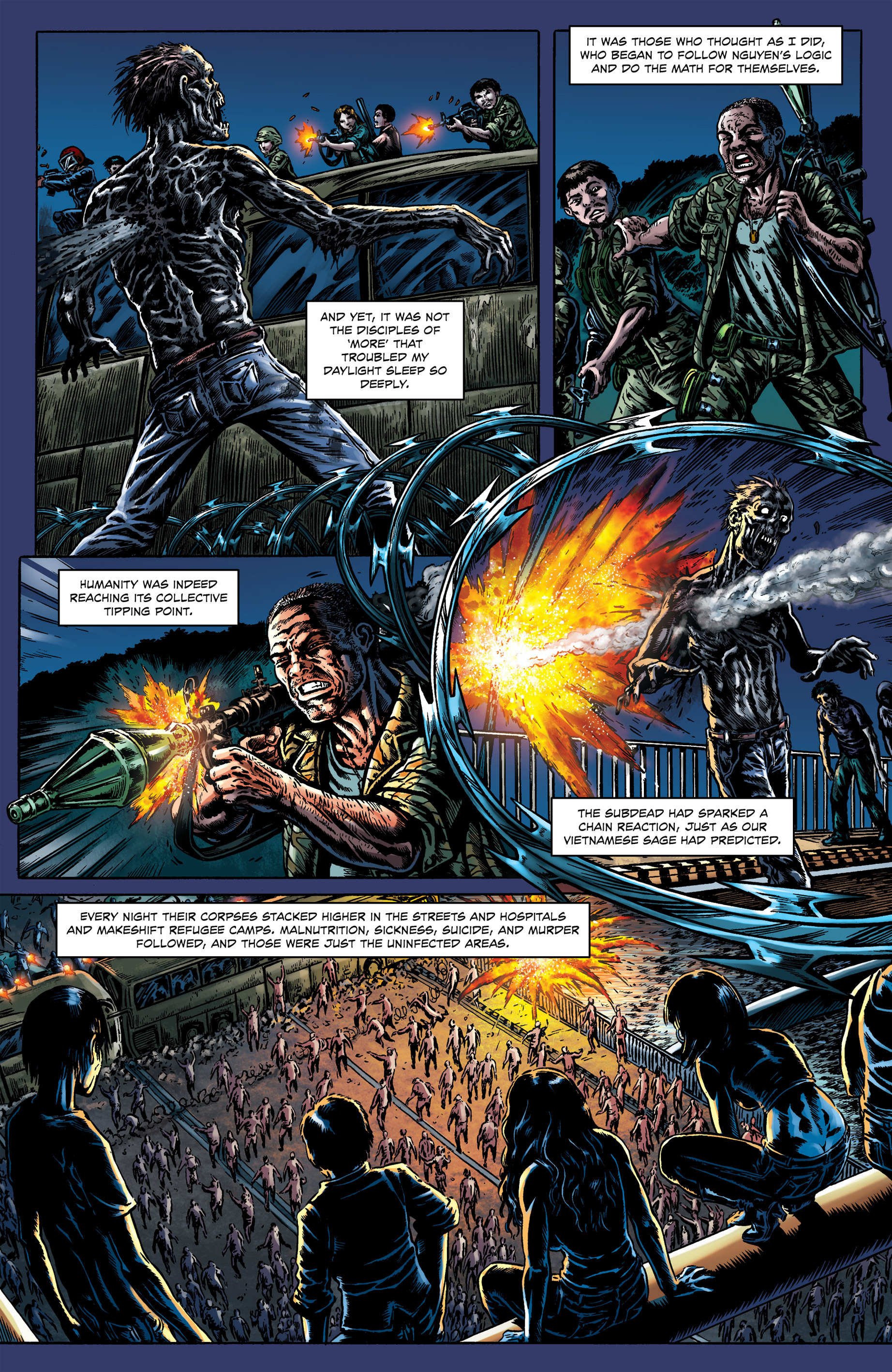 Read online The Extinction Parade comic -  Issue #5 - 12