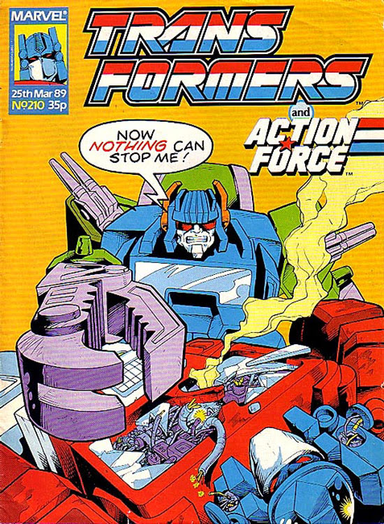 Read online The Transformers (UK) comic -  Issue #210 - 1