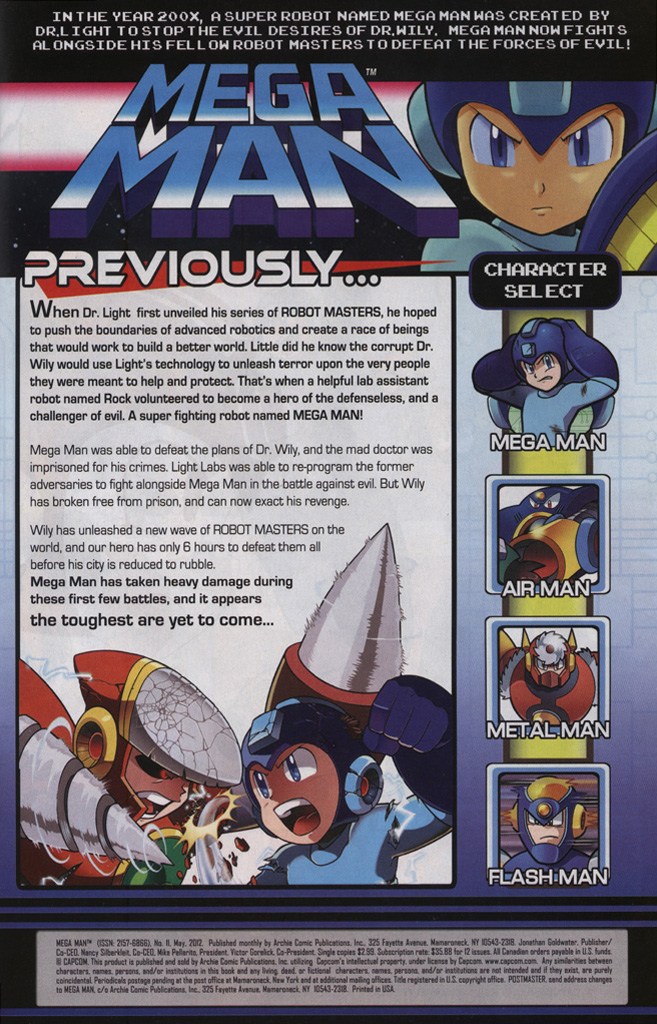 Read online Mega Man comic -  Issue #11 - 3
