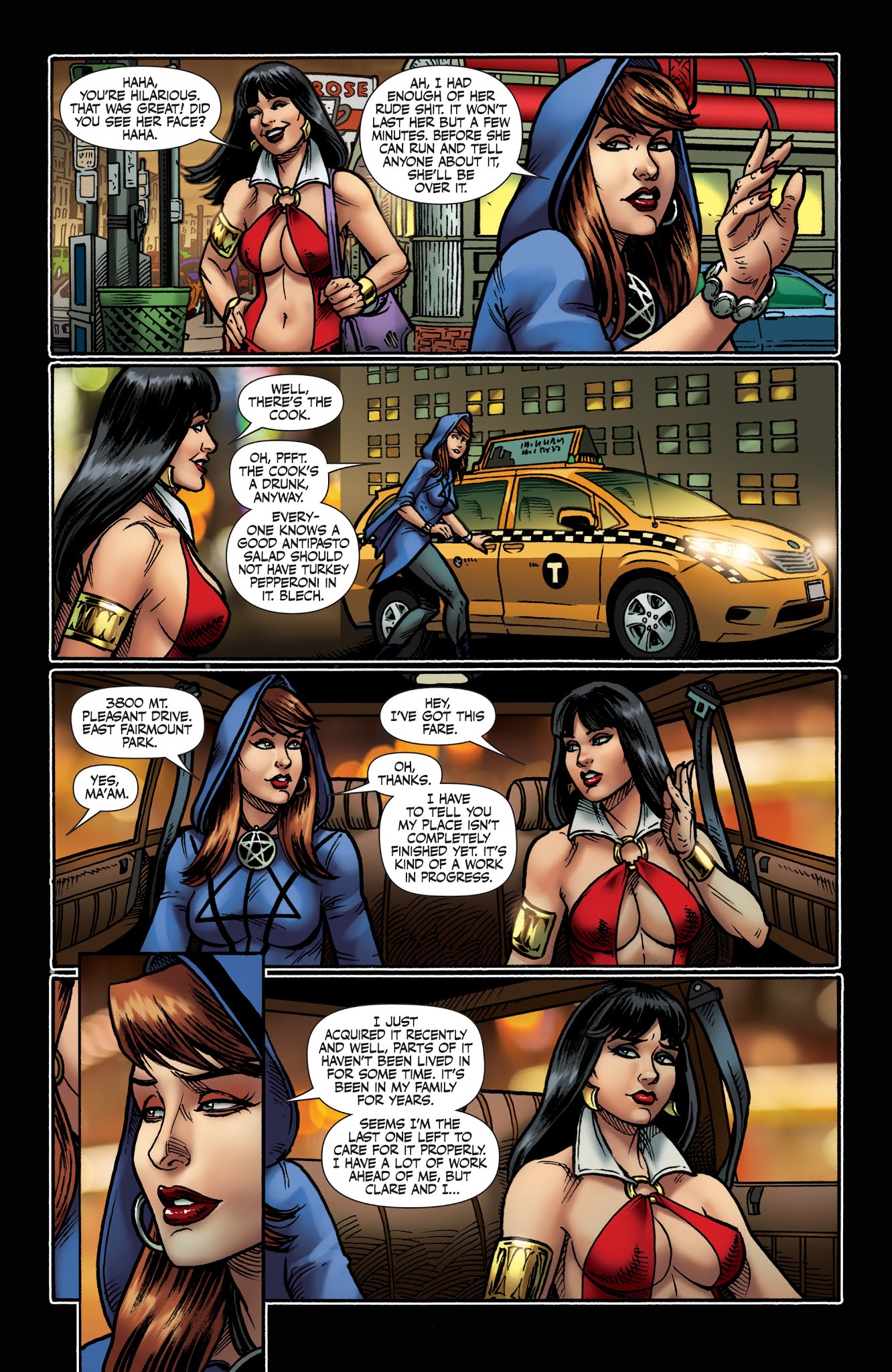 Read online Vampirella: Roses For the Dead comic -  Issue #2 - 11