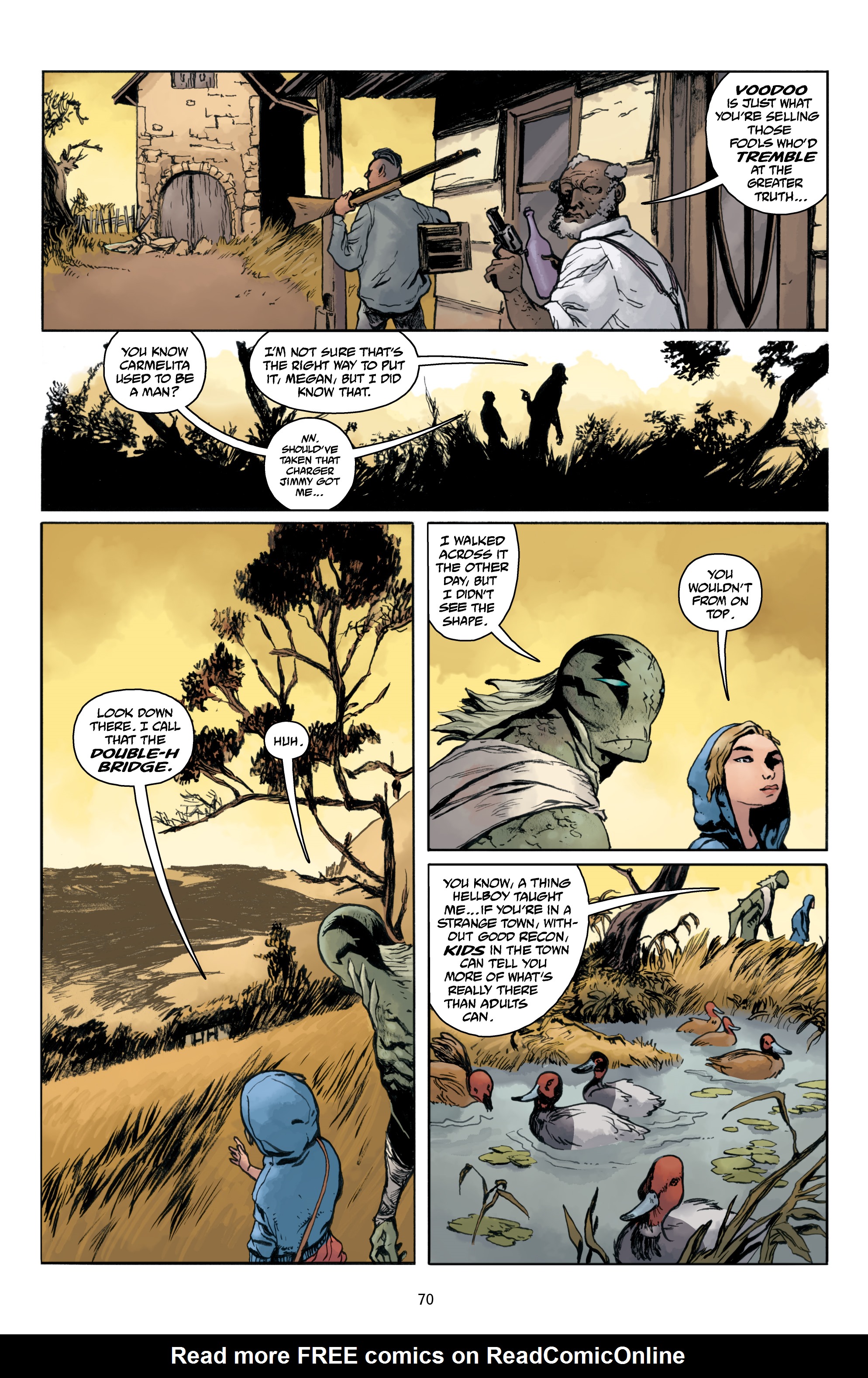 Read online Abe Sapien comic -  Issue # _TPB Dark and Terrible 2 (Part 1) - 72