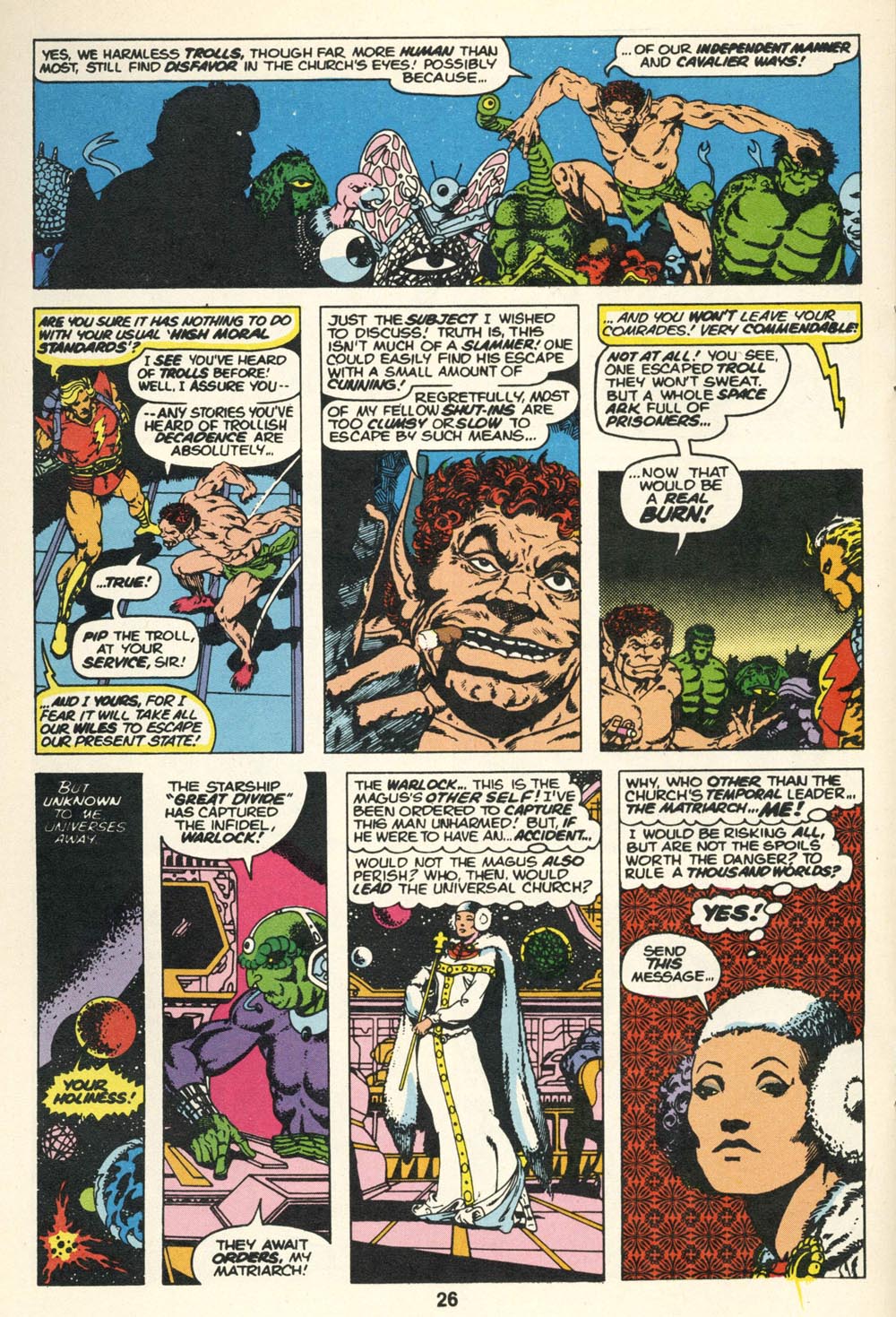 Read online Warlock (1982) comic -  Issue #1 - 28