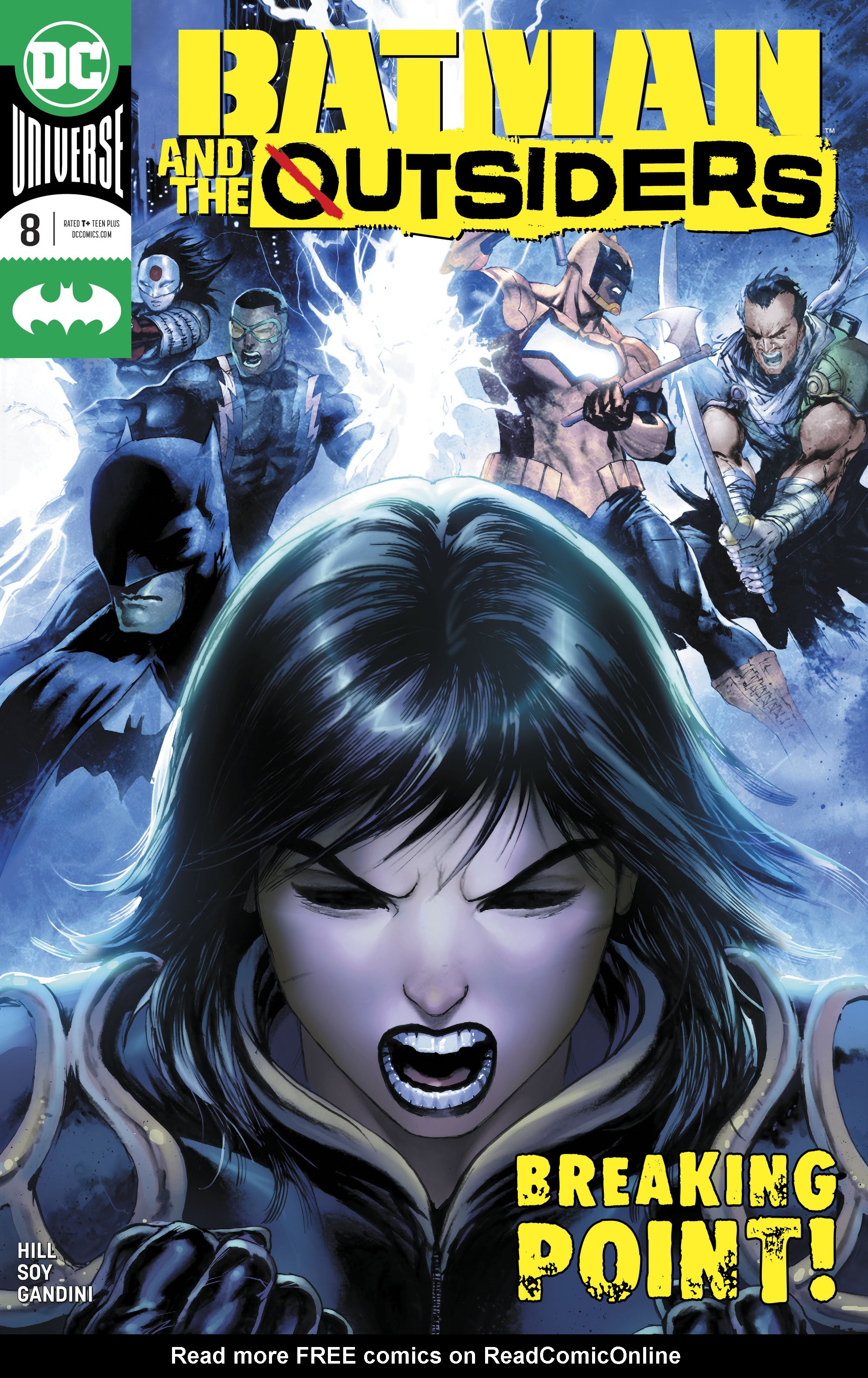 Read online Batman & the Outsiders comic -  Issue #8 - 1