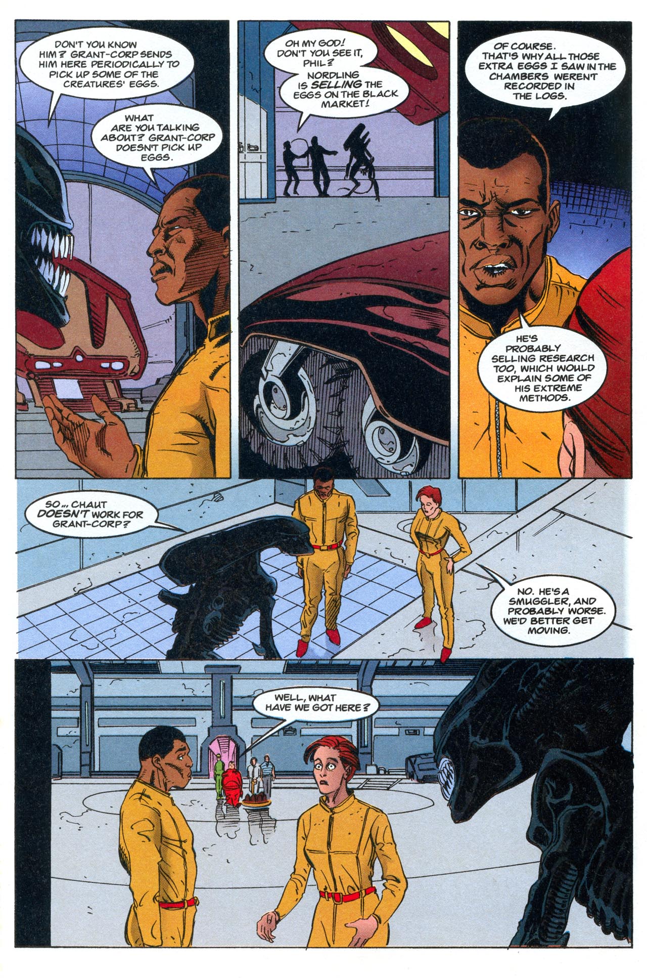 Read online Aliens: Stronghold comic -  Issue #3 - 14