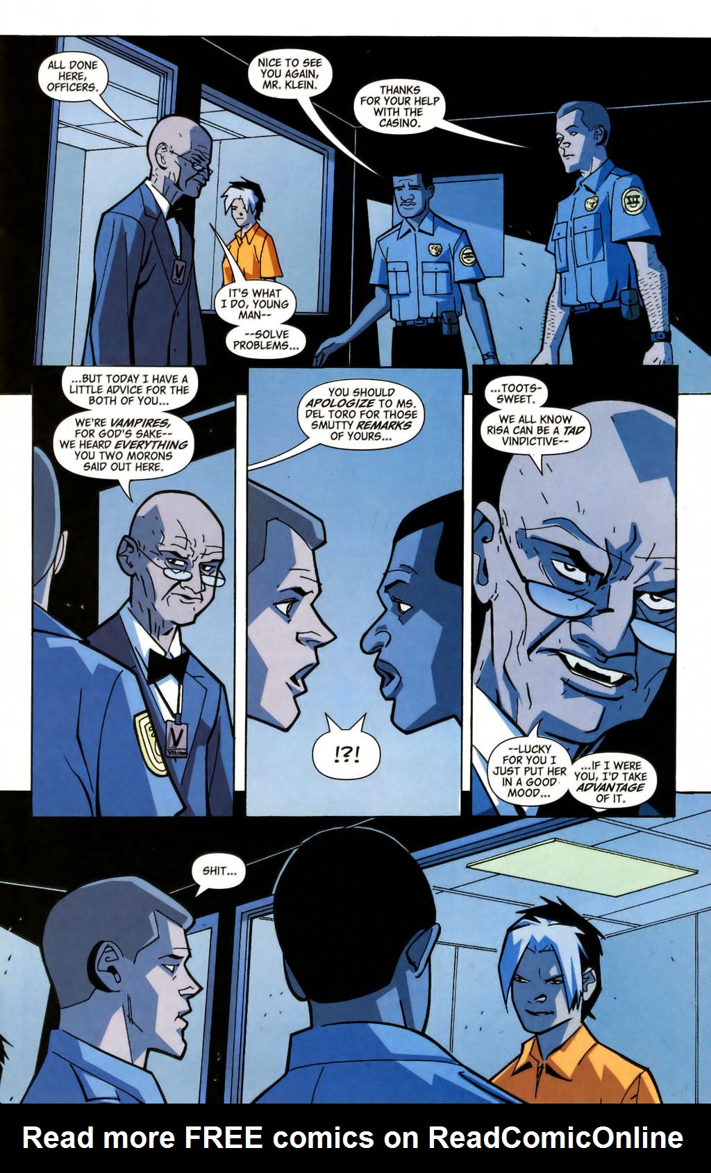 Read online Bite Club: Vampire Crime Unit comic -  Issue #4 - 15
