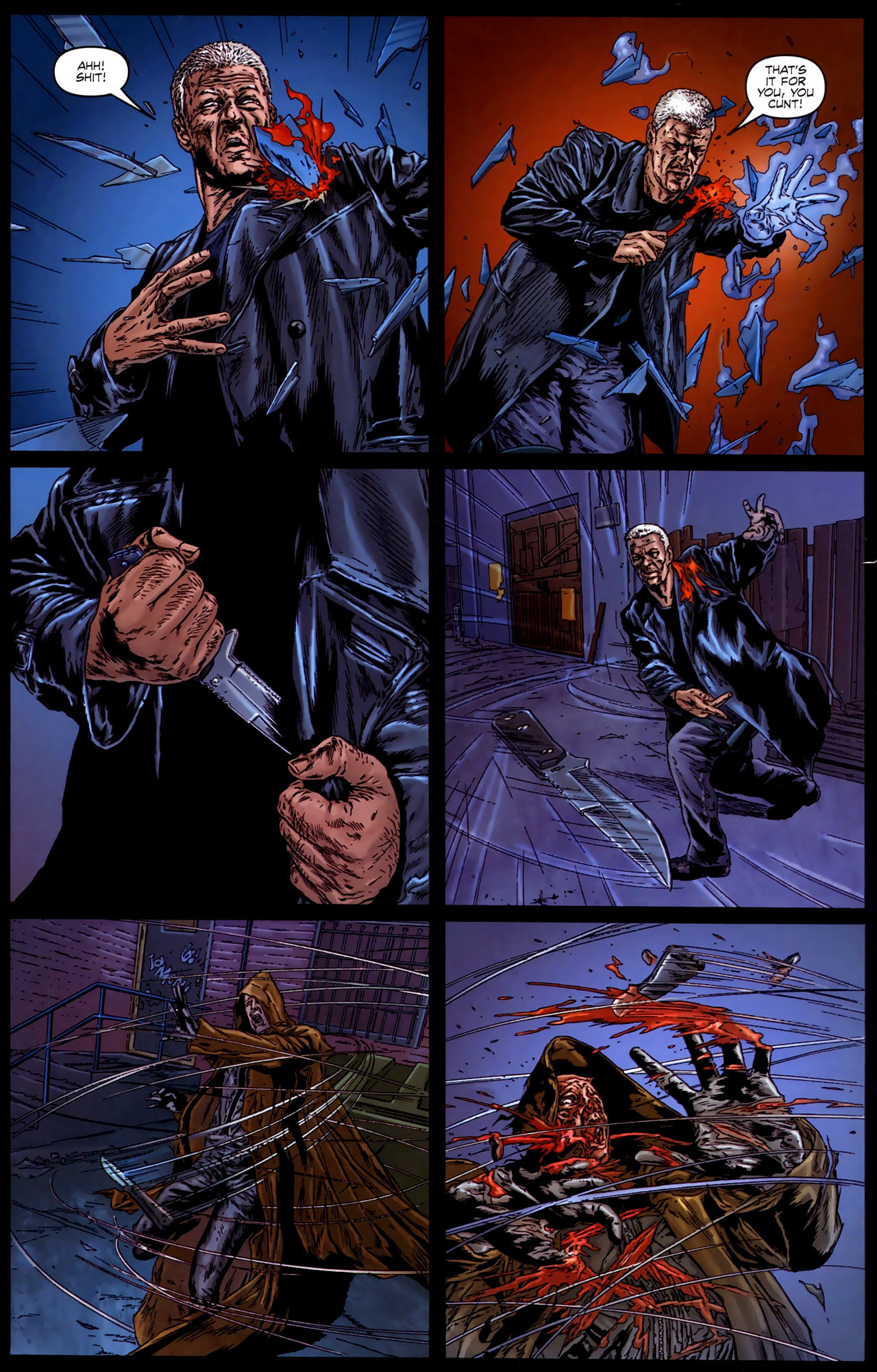 Read online Gravel comic -  Issue #4 - 16