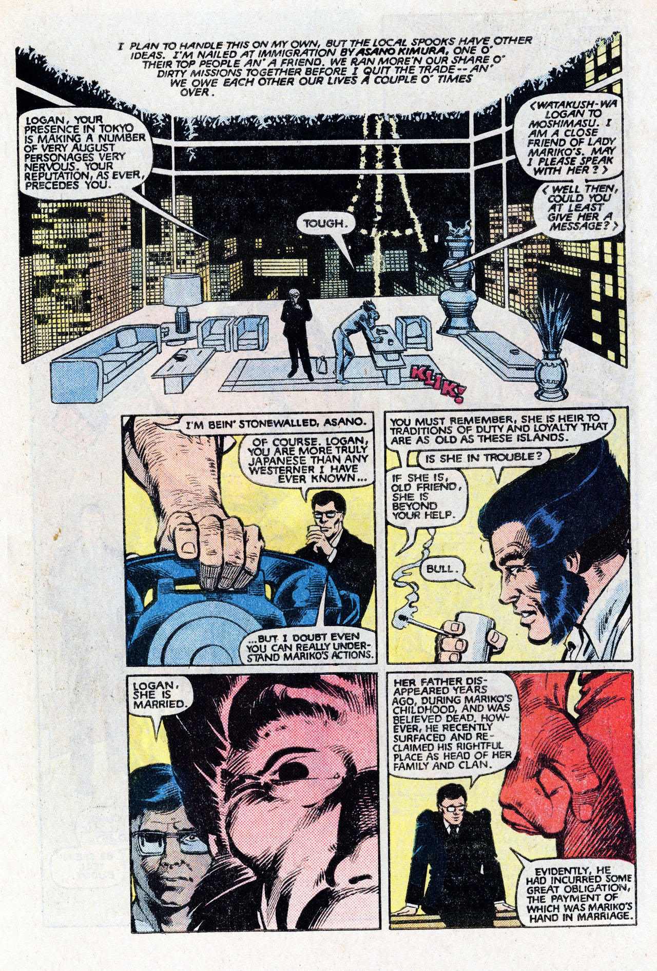Read online Wolverine (1982) comic -  Issue #1 - 11