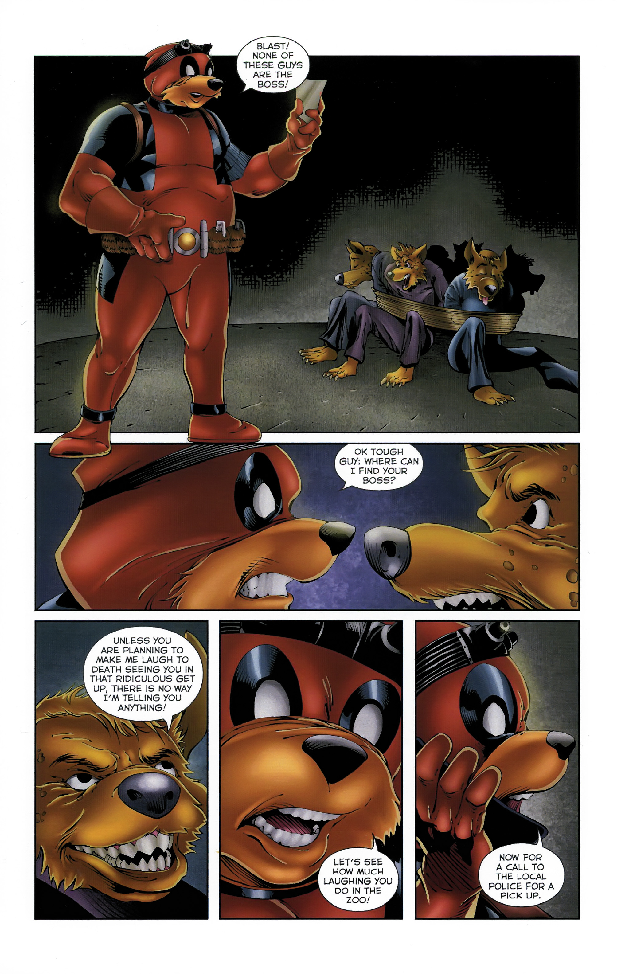 Read online Dead Pooh comic -  Issue #3 - 6