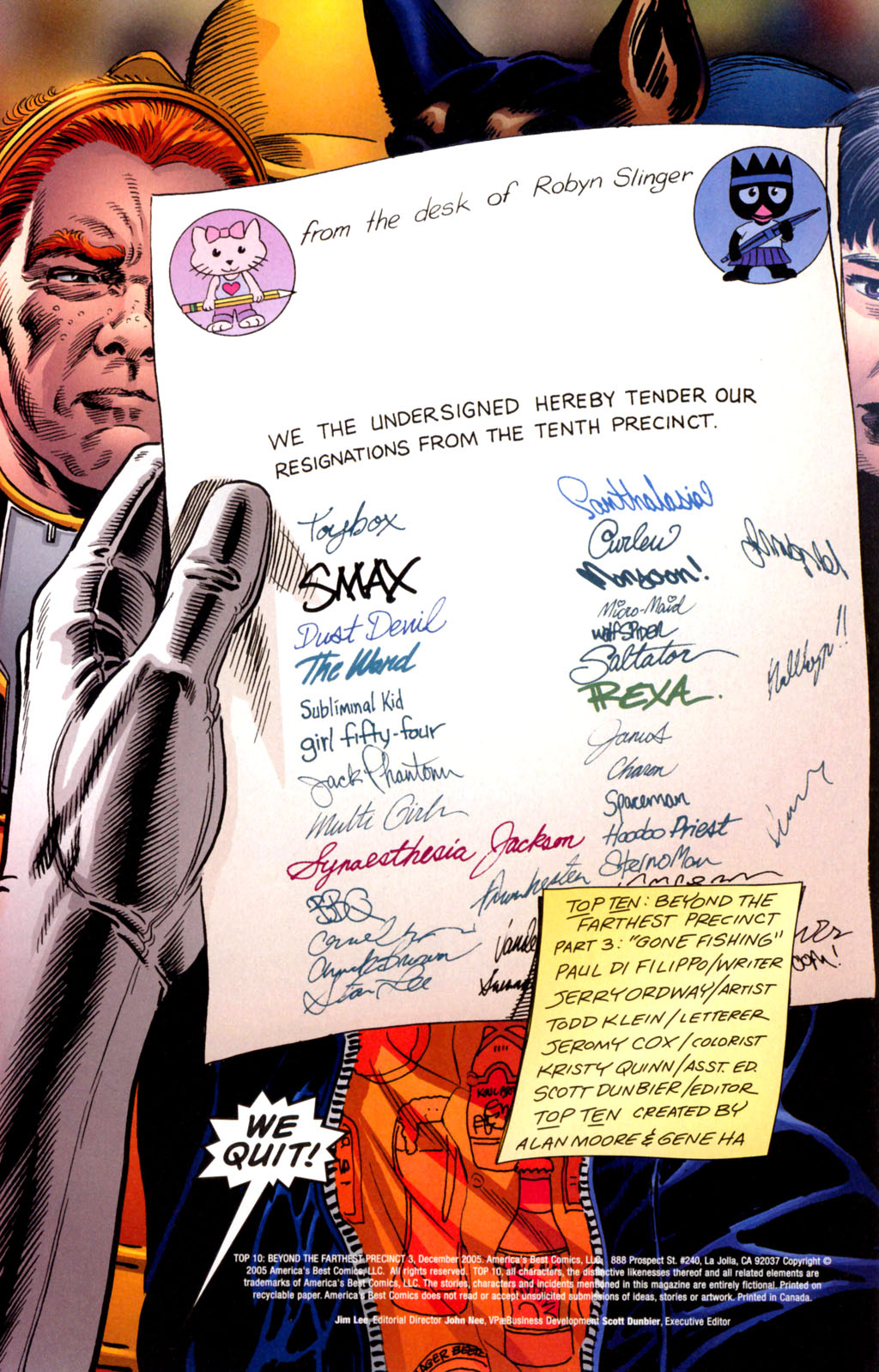 Read online Top 10: Beyond The Farthest Precinct comic -  Issue #3 - 2