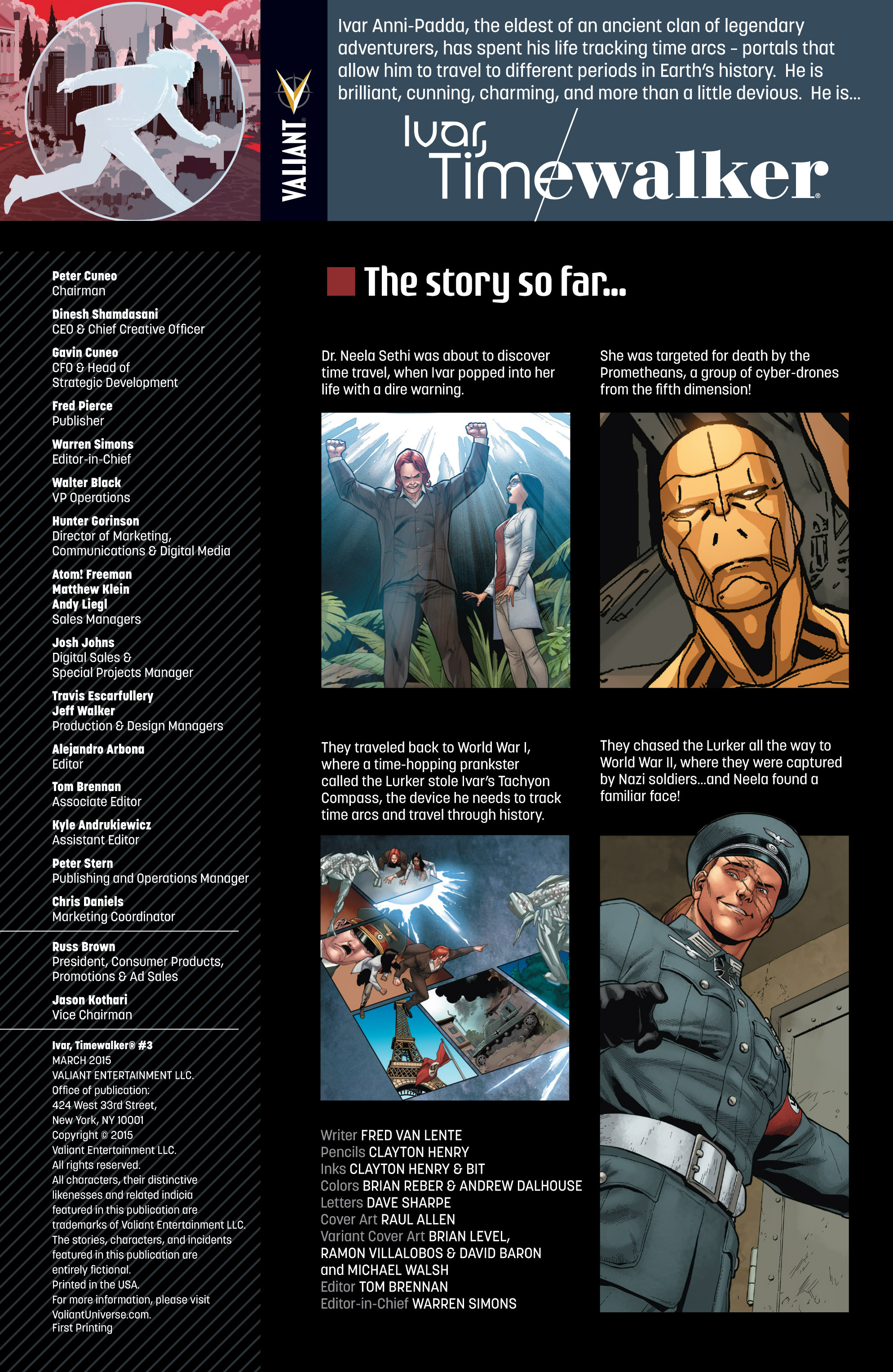 Read online Ivar, Timewalker comic -  Issue #3 - 2