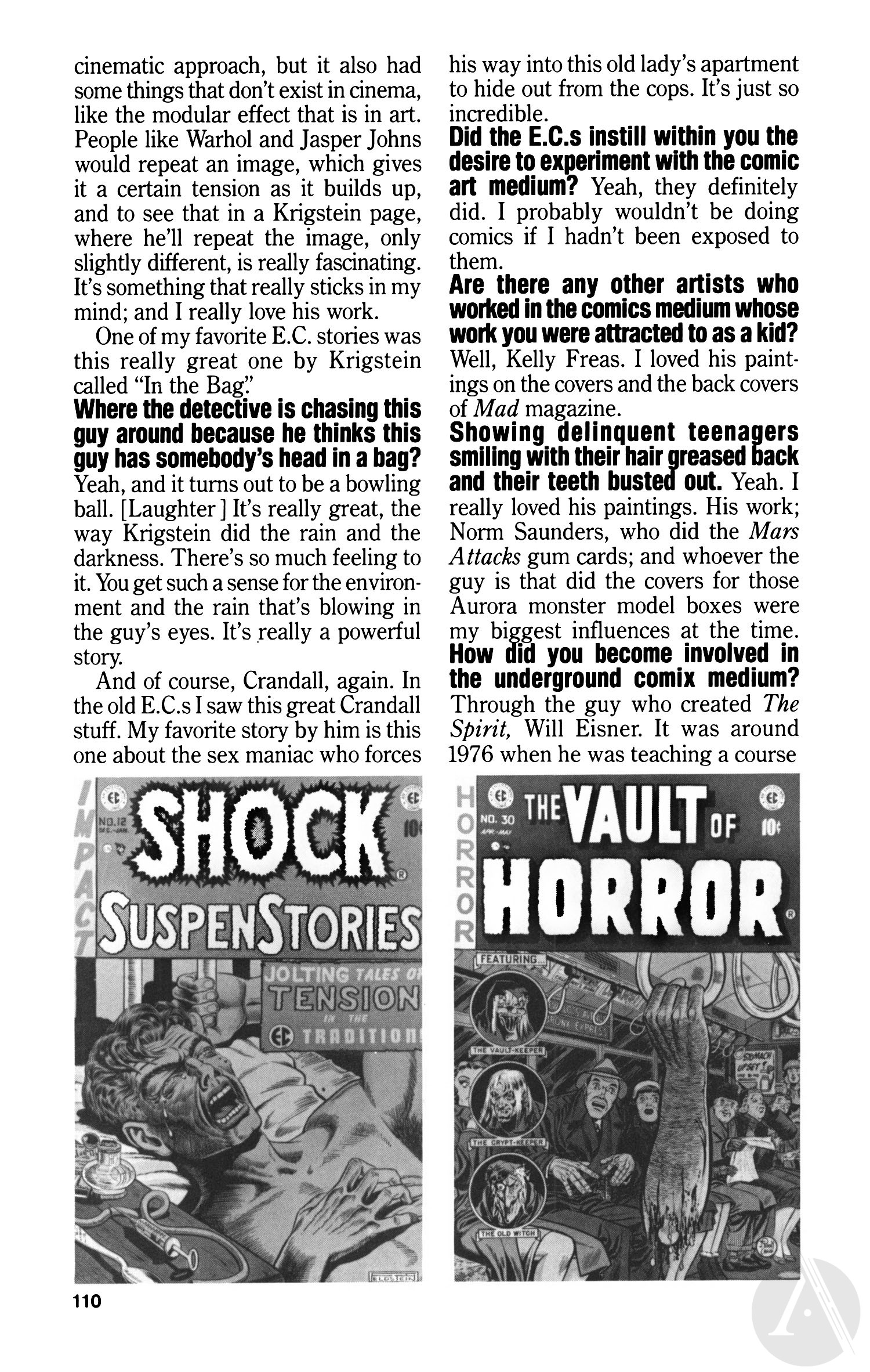 Read online Blab! comic -  Issue #5 - 109