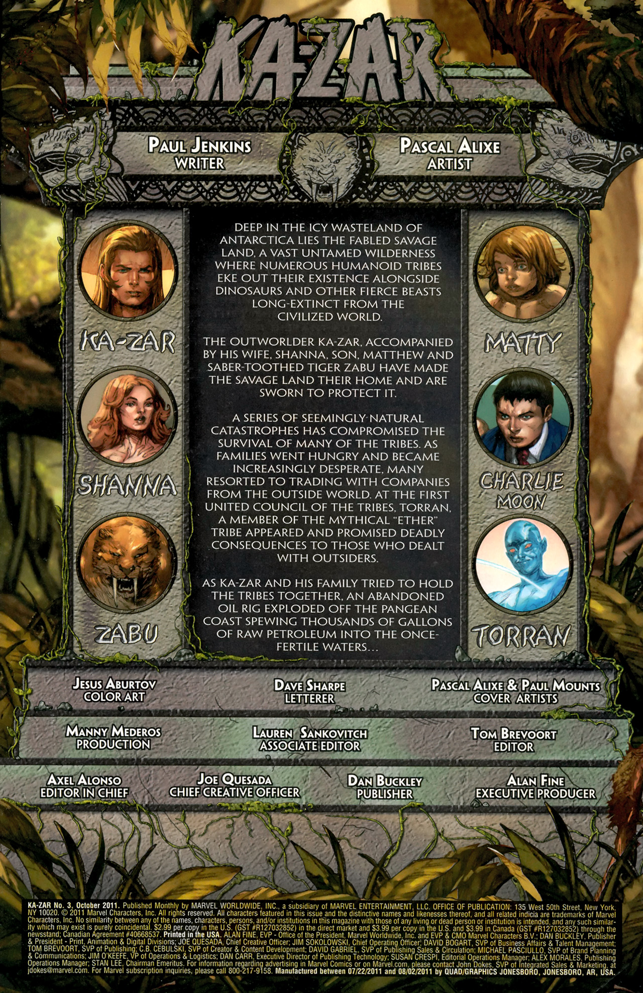 Read online Ka-Zar (2011) comic -  Issue #3 - 2