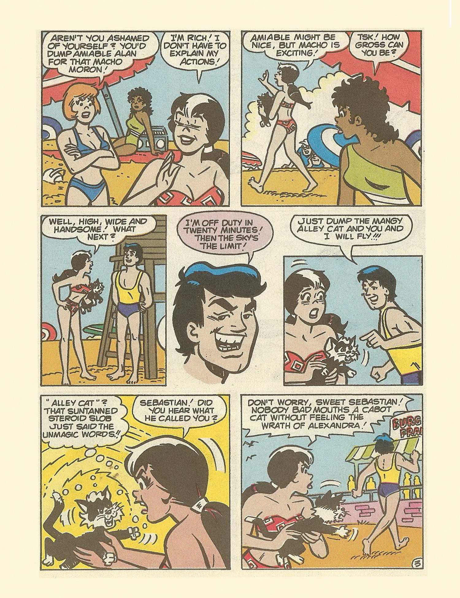 Read online Betty and Veronica Digest Magazine comic -  Issue #57 - 86