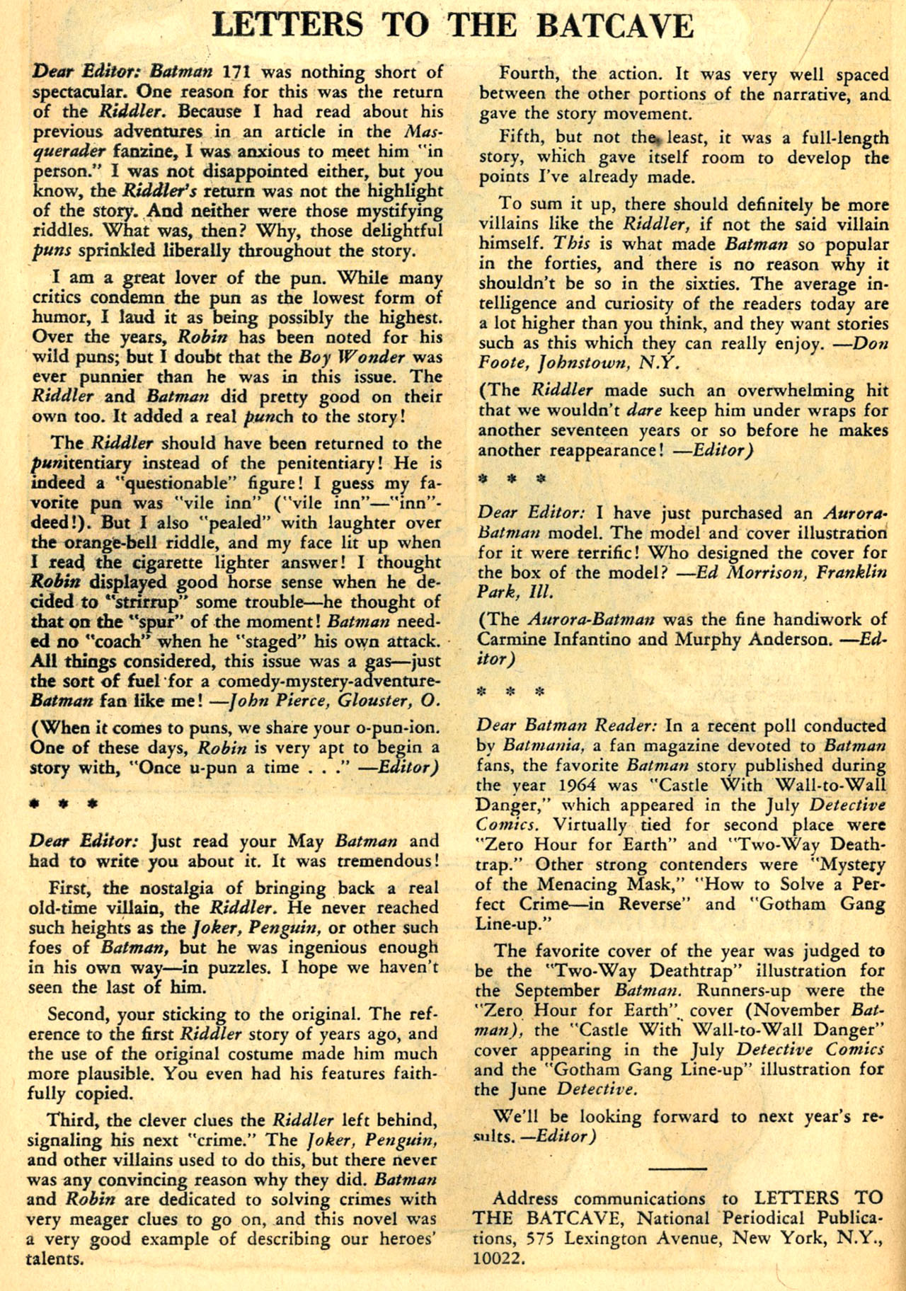 Read online Batman (1940) comic -  Issue #174 - 18