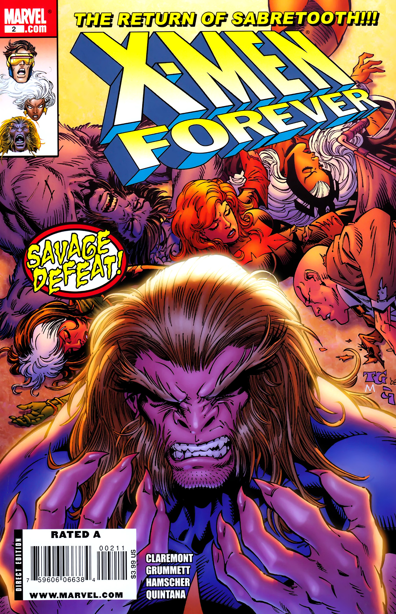 Read online X-Men Forever (2009) comic -  Issue #2 - 1