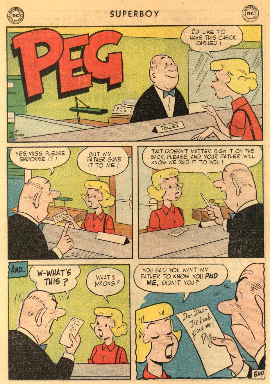 Read online Superboy (1949) comic -  Issue #44 - 19